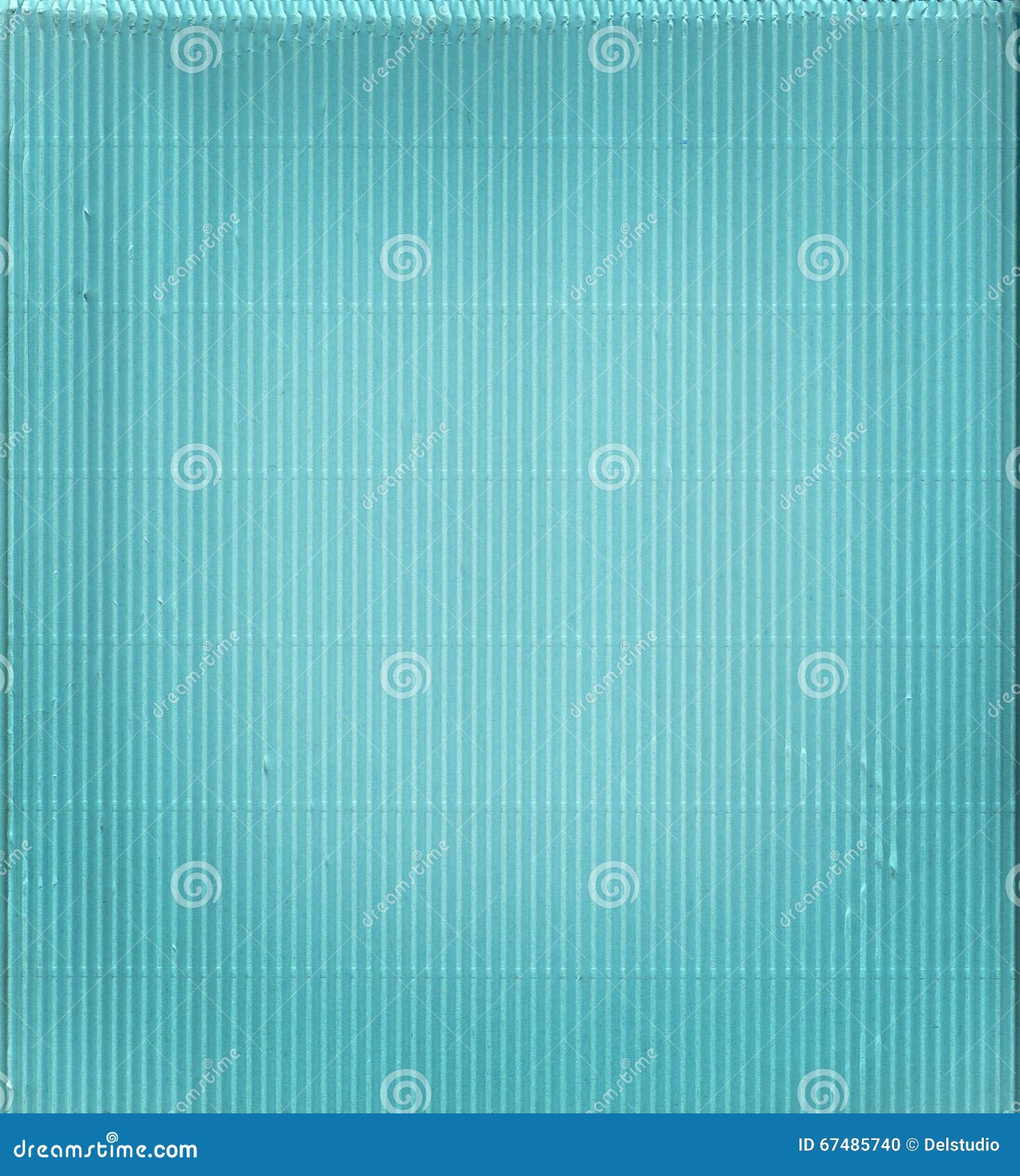 Blue corrugated cardboard stock photo. Image of folds 67485740