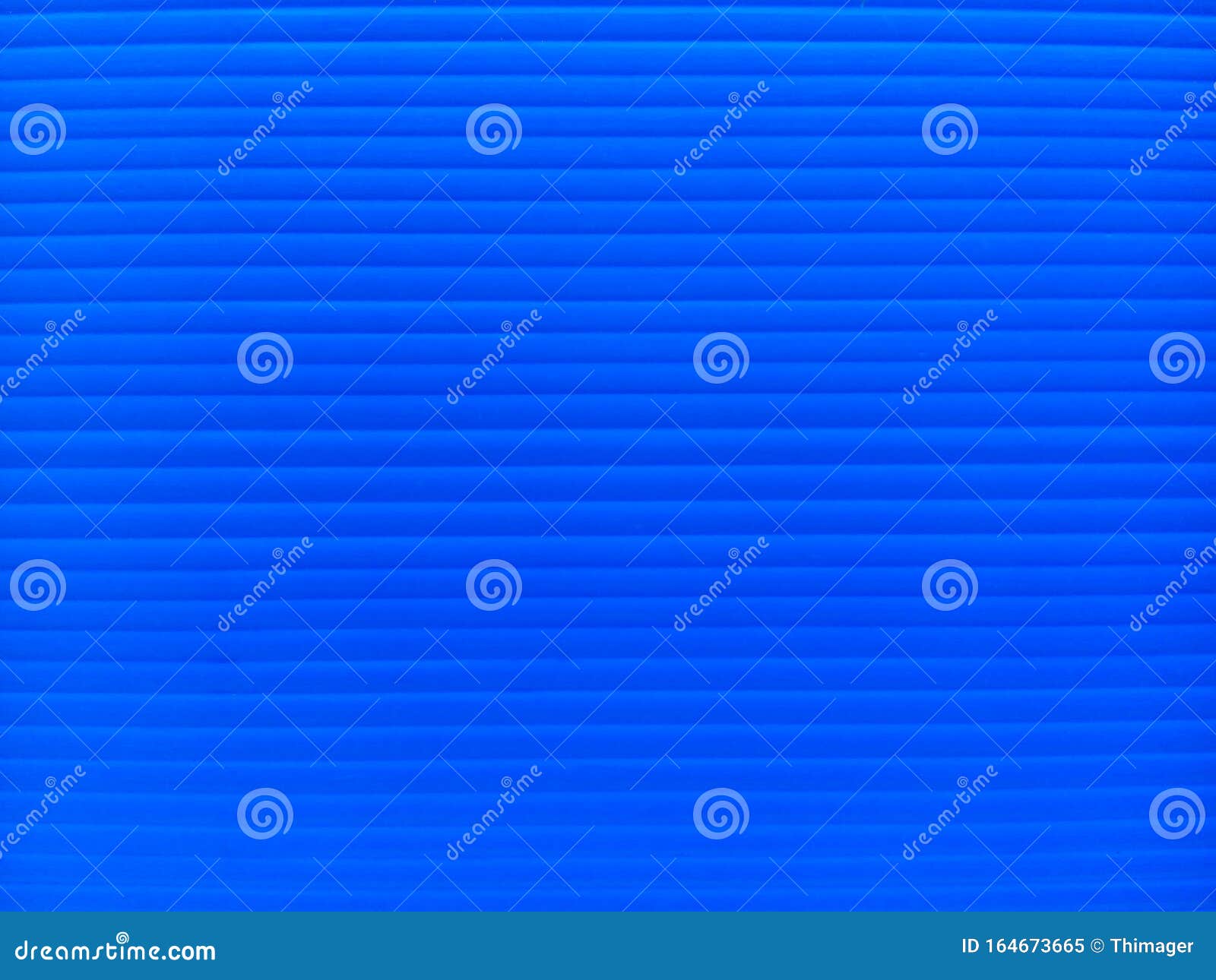 Blue Corrugated Plastic Sheet. Stock Image Image of construction