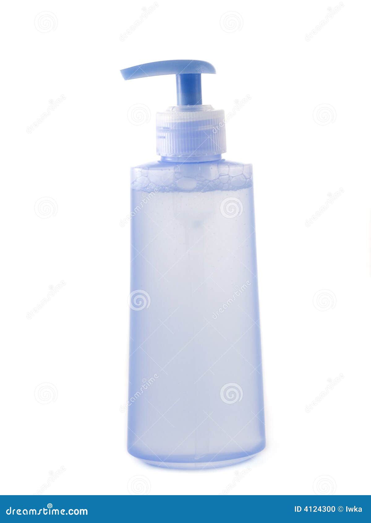 Blue cosmetic stock photo. Image of products, jars, medic 4124300