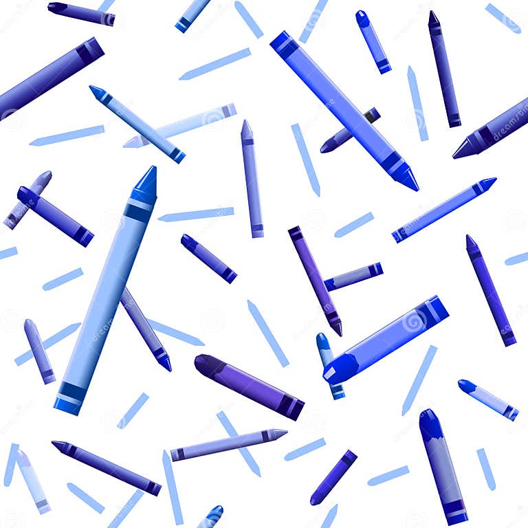 Blue crayon background stock vector. Illustration of color 10065063