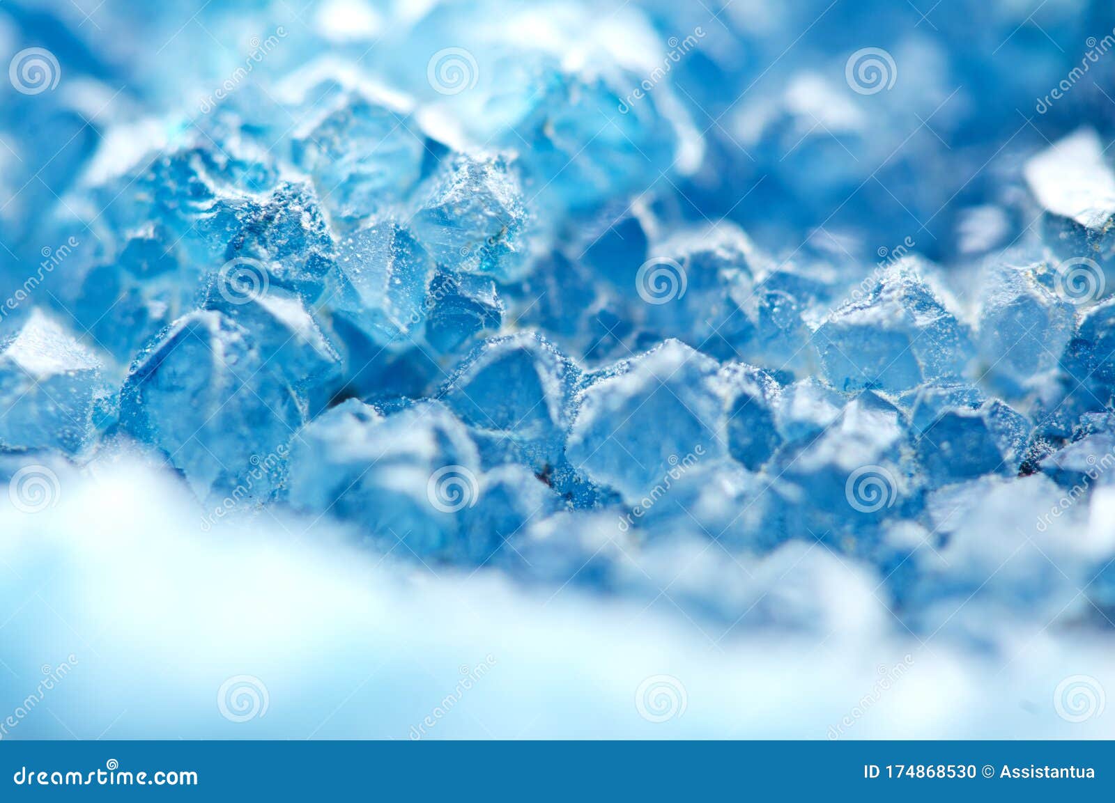 blue crystals. cool background for winter projects. ice background