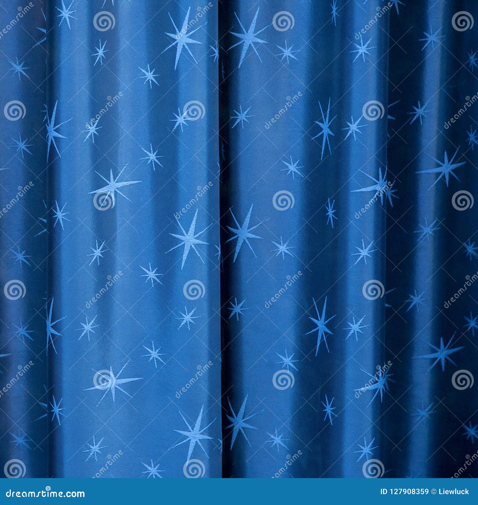 Blue curtain background stock image. Image of design - 127908359