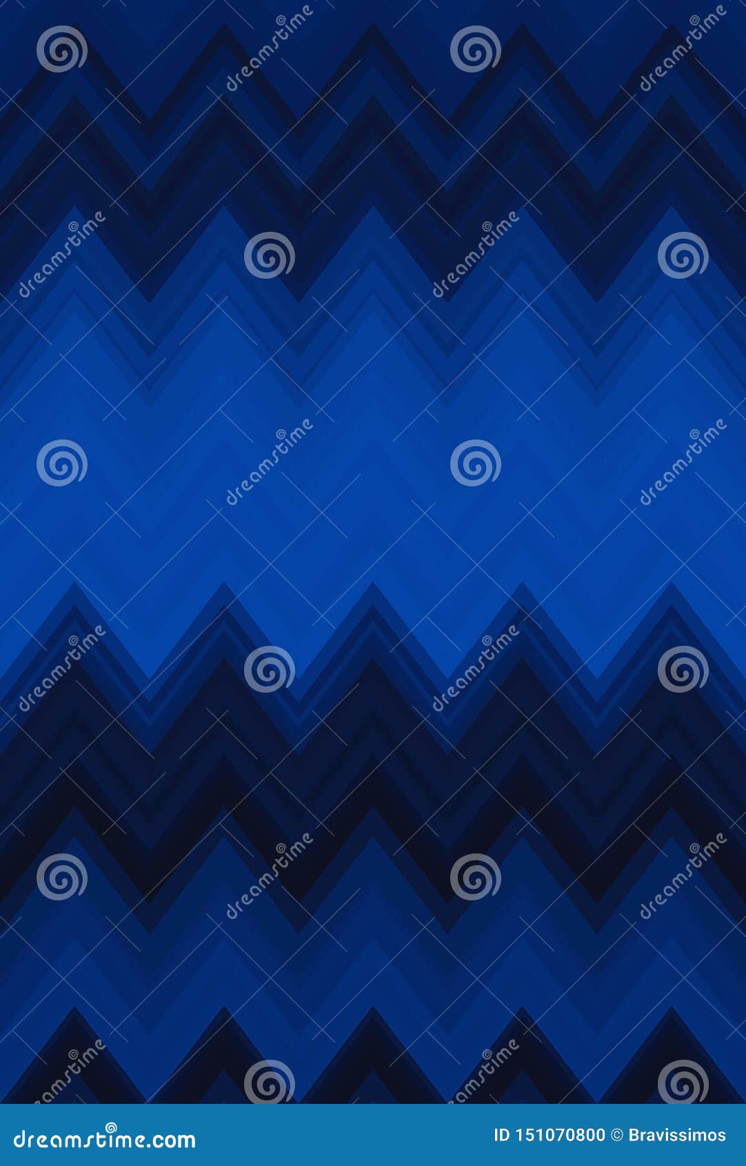 Blue Dark Chevron Zigzag Pattern. Backdrop Decoration Stock Illustration Illustration of
