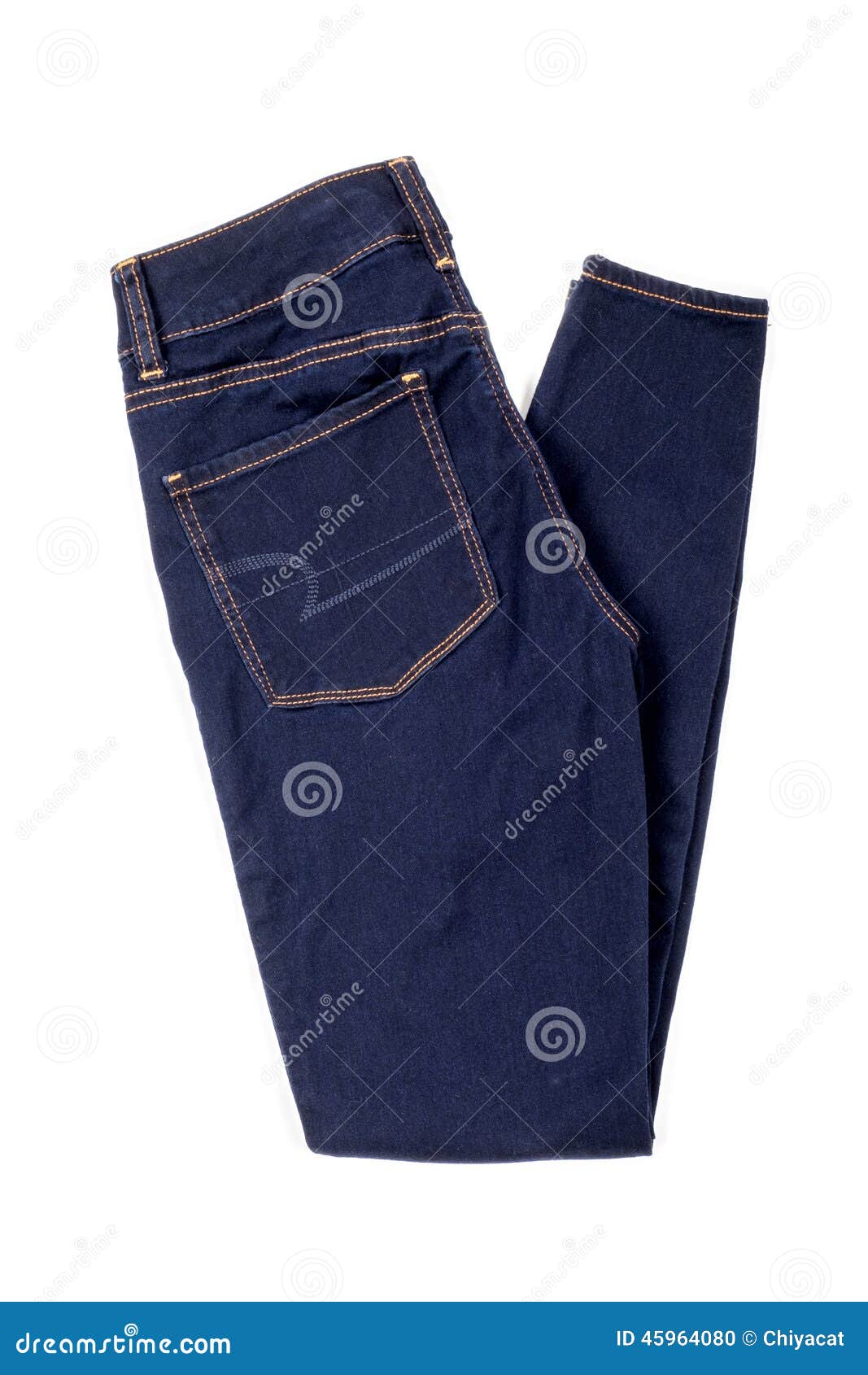 Blue Denim Jeans #2 stock photo. Image of jeans, jeggings - 45964080