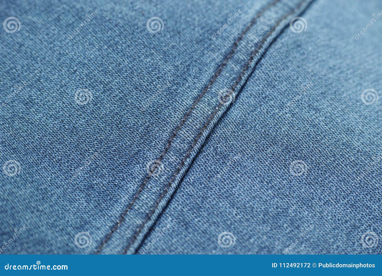 Blue, Denim, Textile, Line Picture. Image: 112492172