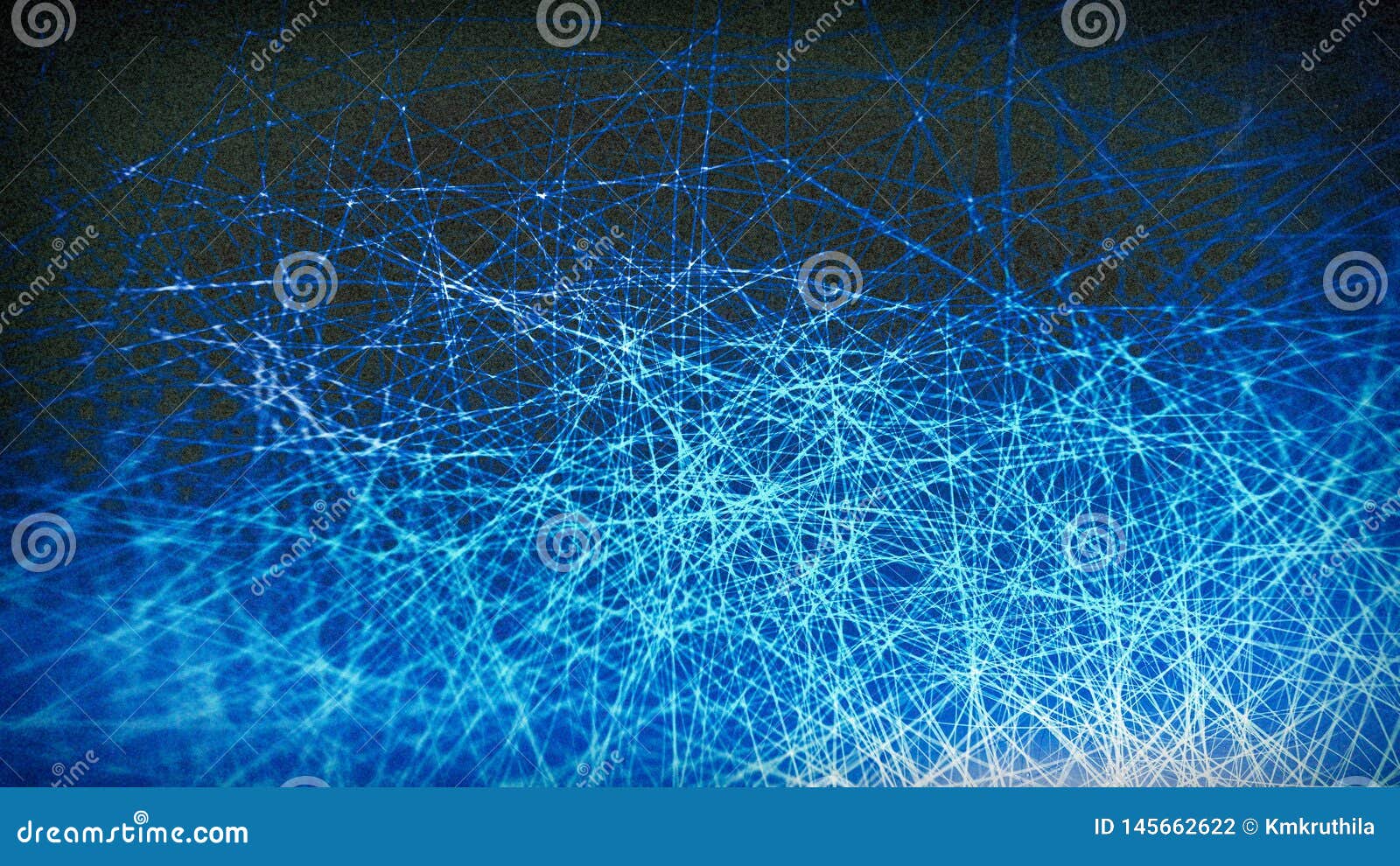 Blue Electric Line Beautiful Elegant Illustration Graphic Art Design Background Stock