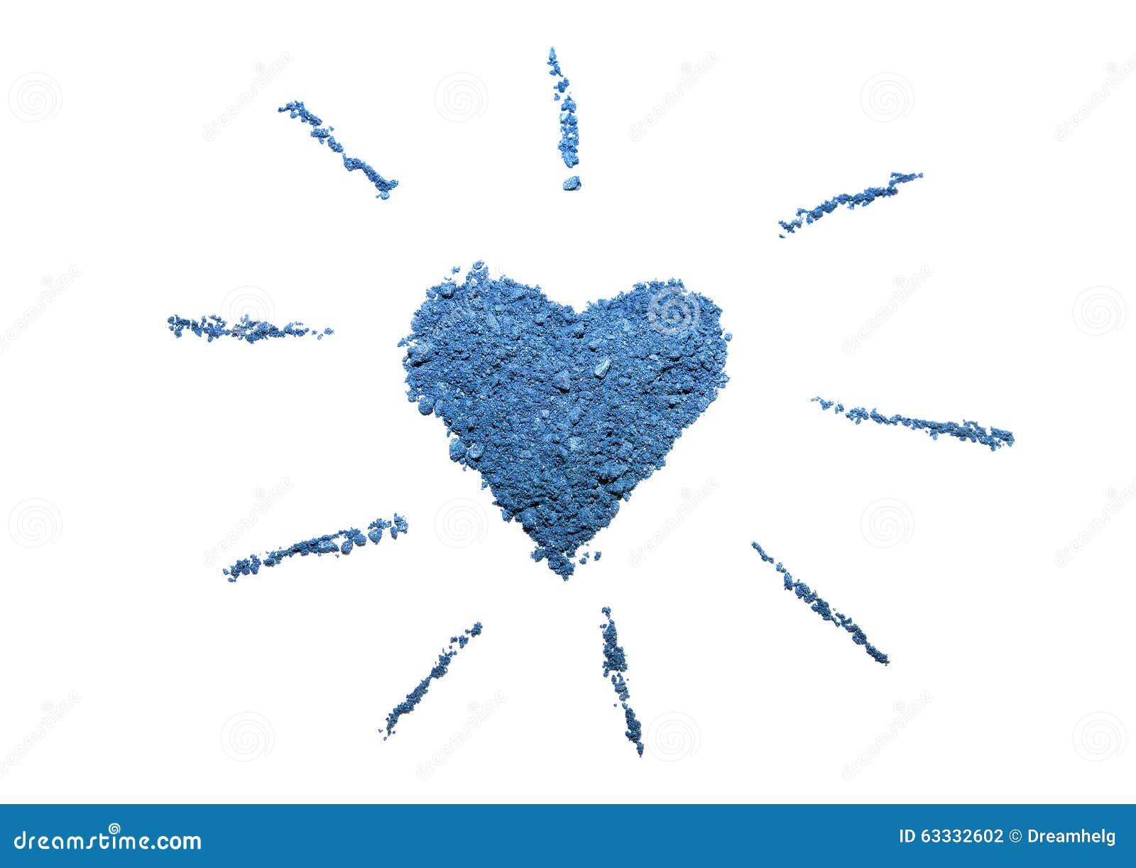 Blue eye shadows stock photo. Image of glamor, make, gloss - 63332602