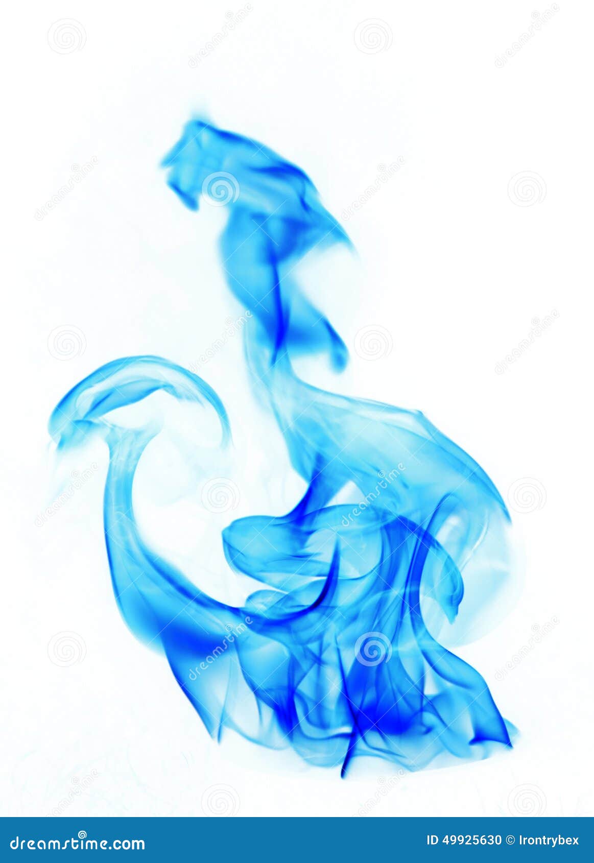 Blue Fire flames stock photo. Image of closeup, burn 49925630