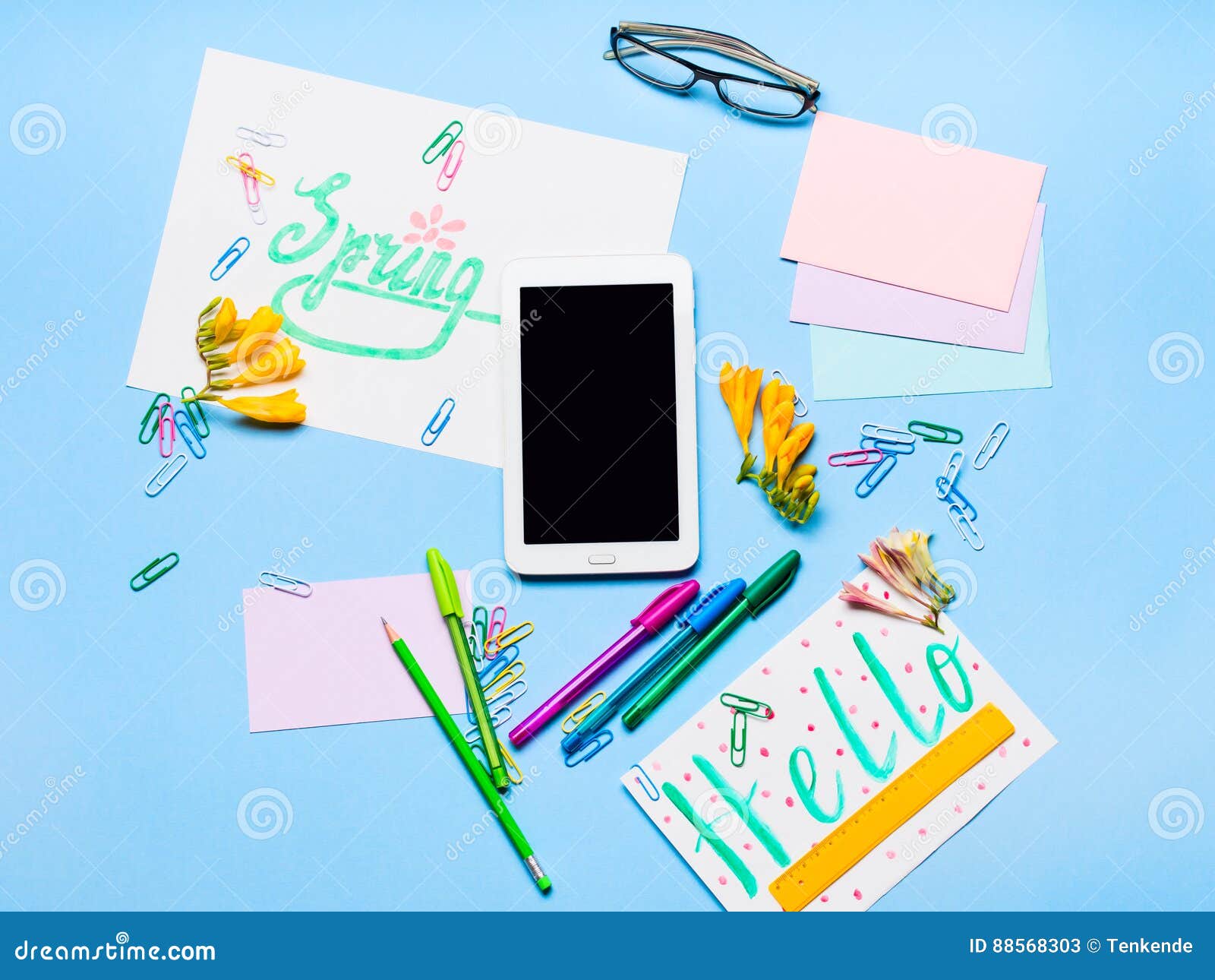 watermarked stationery