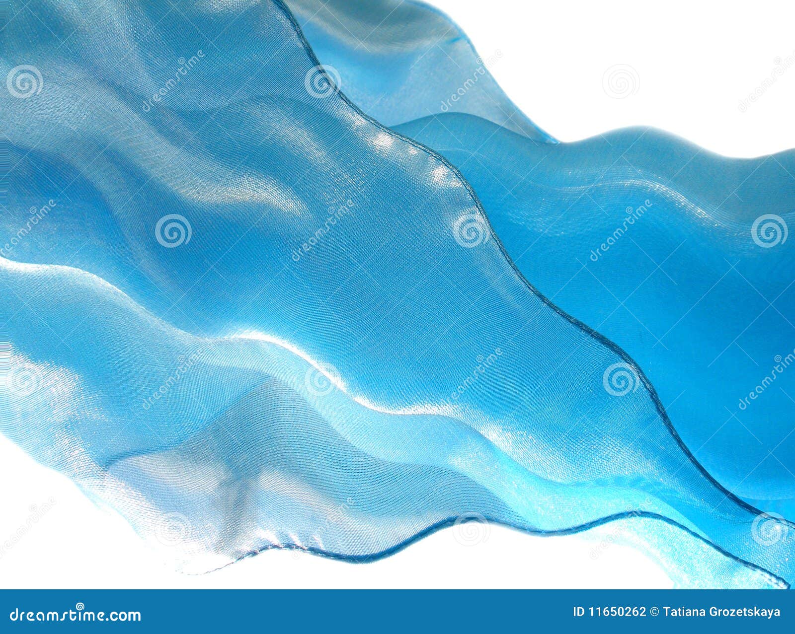 blue flying silk
