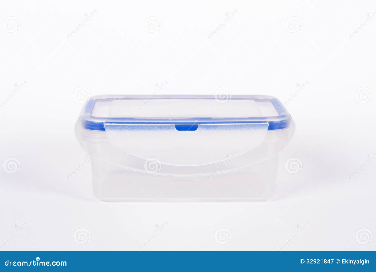 Blue Food Container stock image. Image of delicious, single 32921847