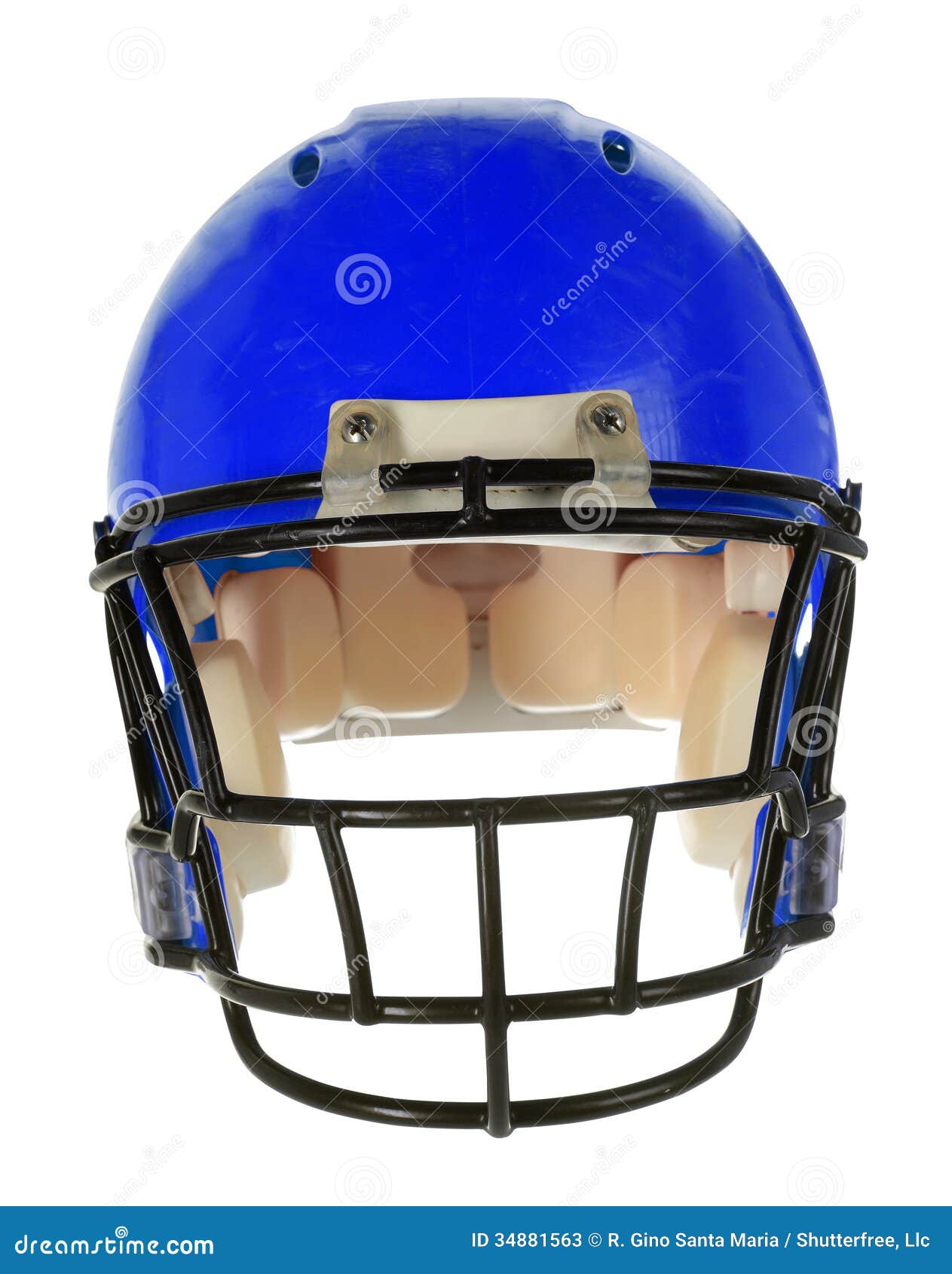 how to draw a football helmet front view