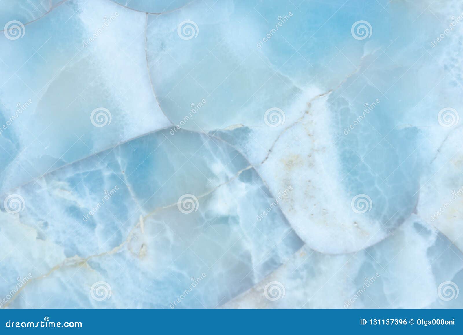 Blue Gem Quartz Texture, Blue Gemstone Surface Background Stock Photo