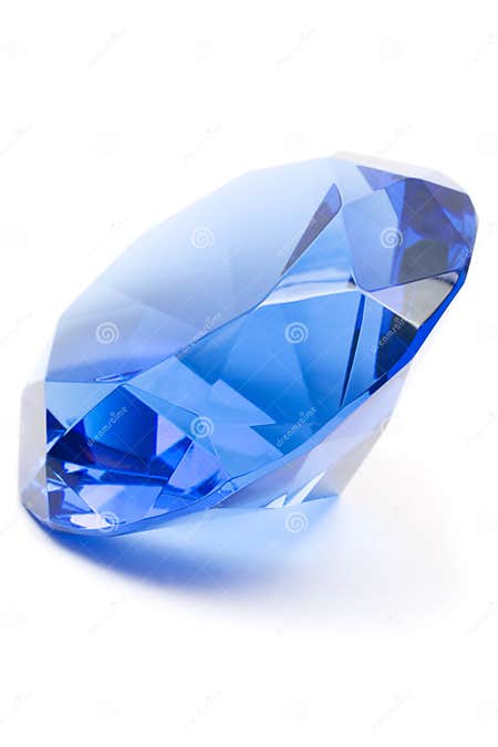 Blue Gemstone stock photo. Image of bling, gemstones, fashion - 1312236