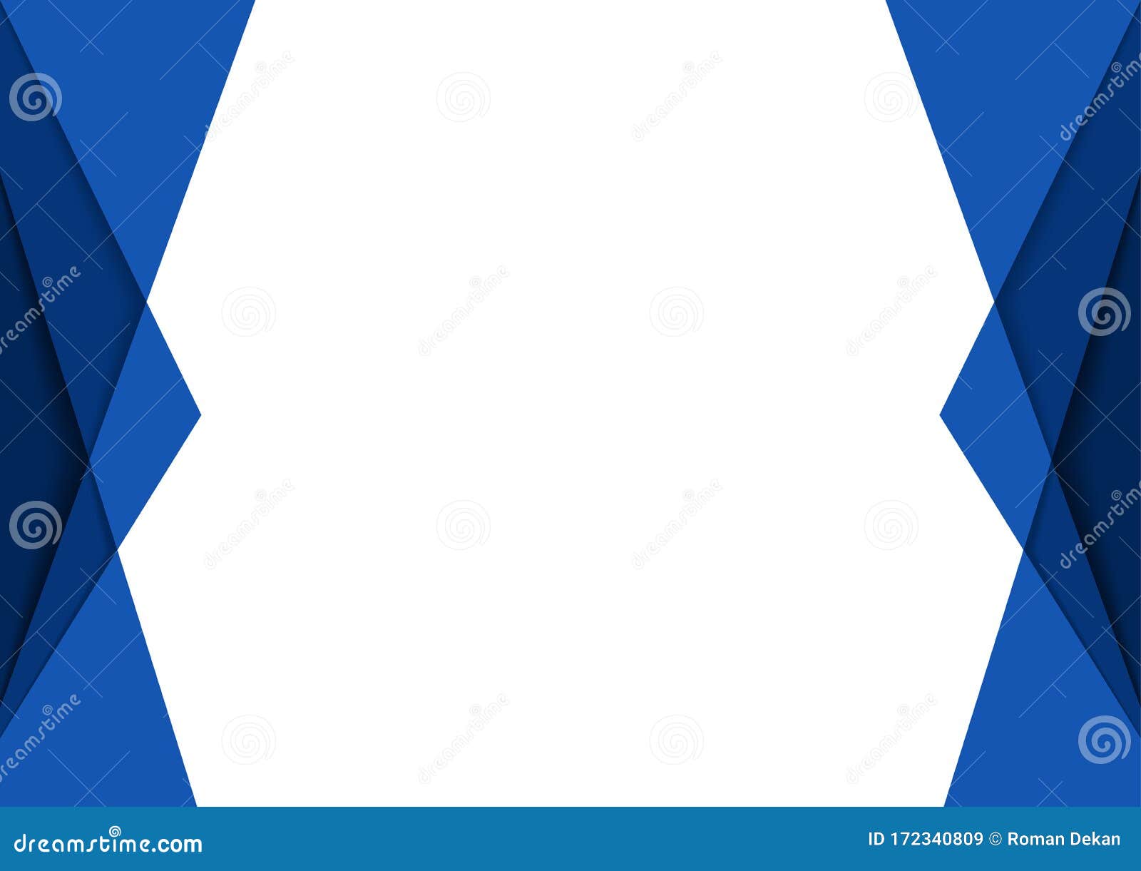 Blue Geometric Background with Layers and Shadows Stock Vector -  Illustration of edge, element: 172340809