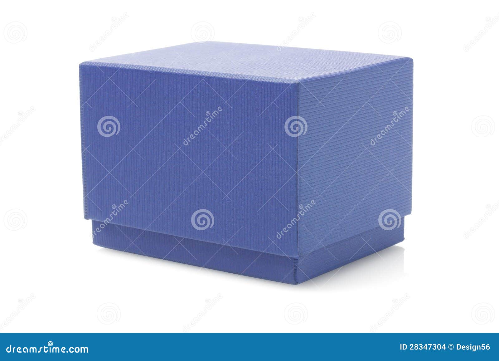 Blue Gift Box stock photo. Image of decoration, holiday 28347304