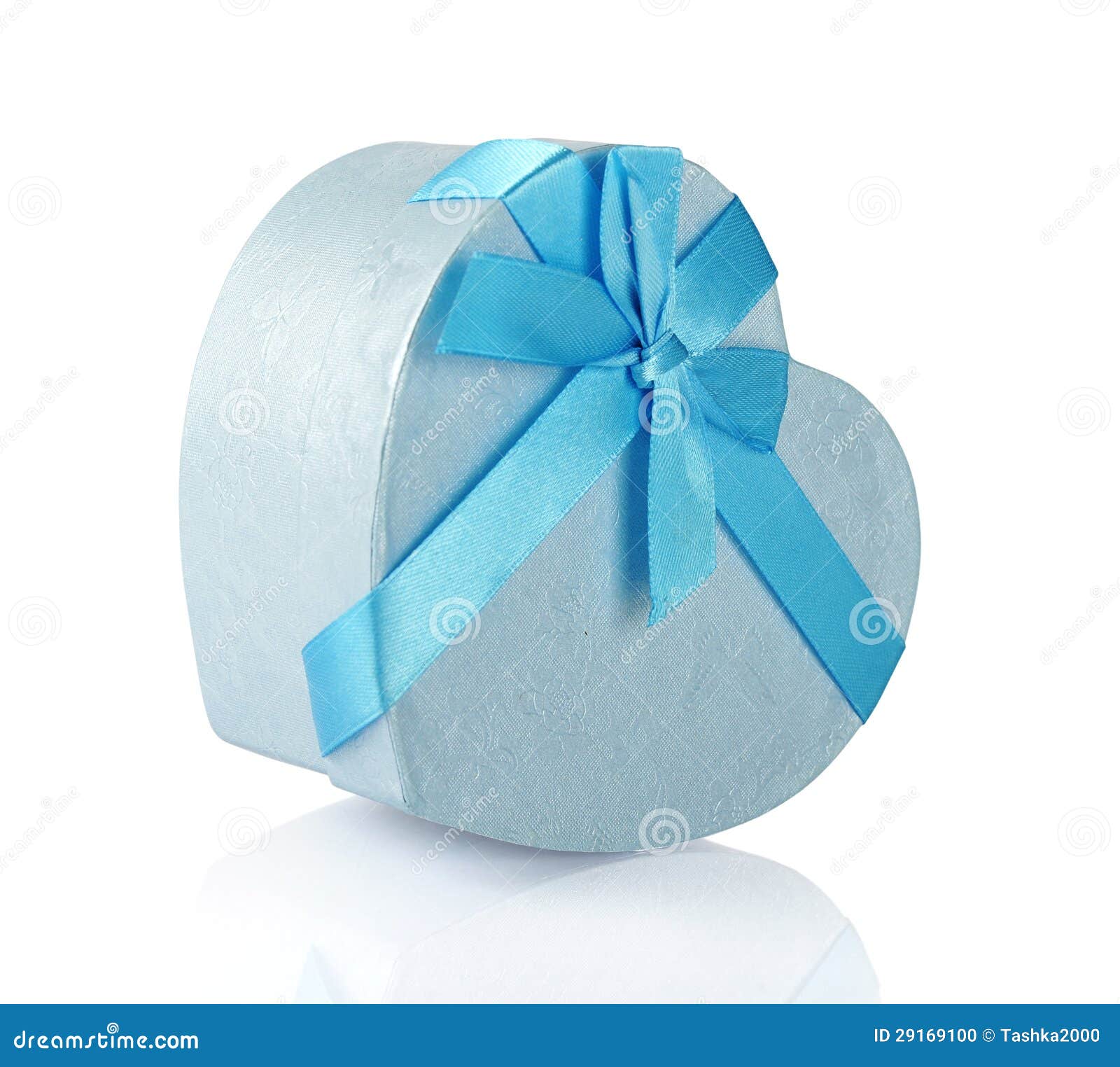 Blue gift box stock photo. Image of give, occasion, love 29169100