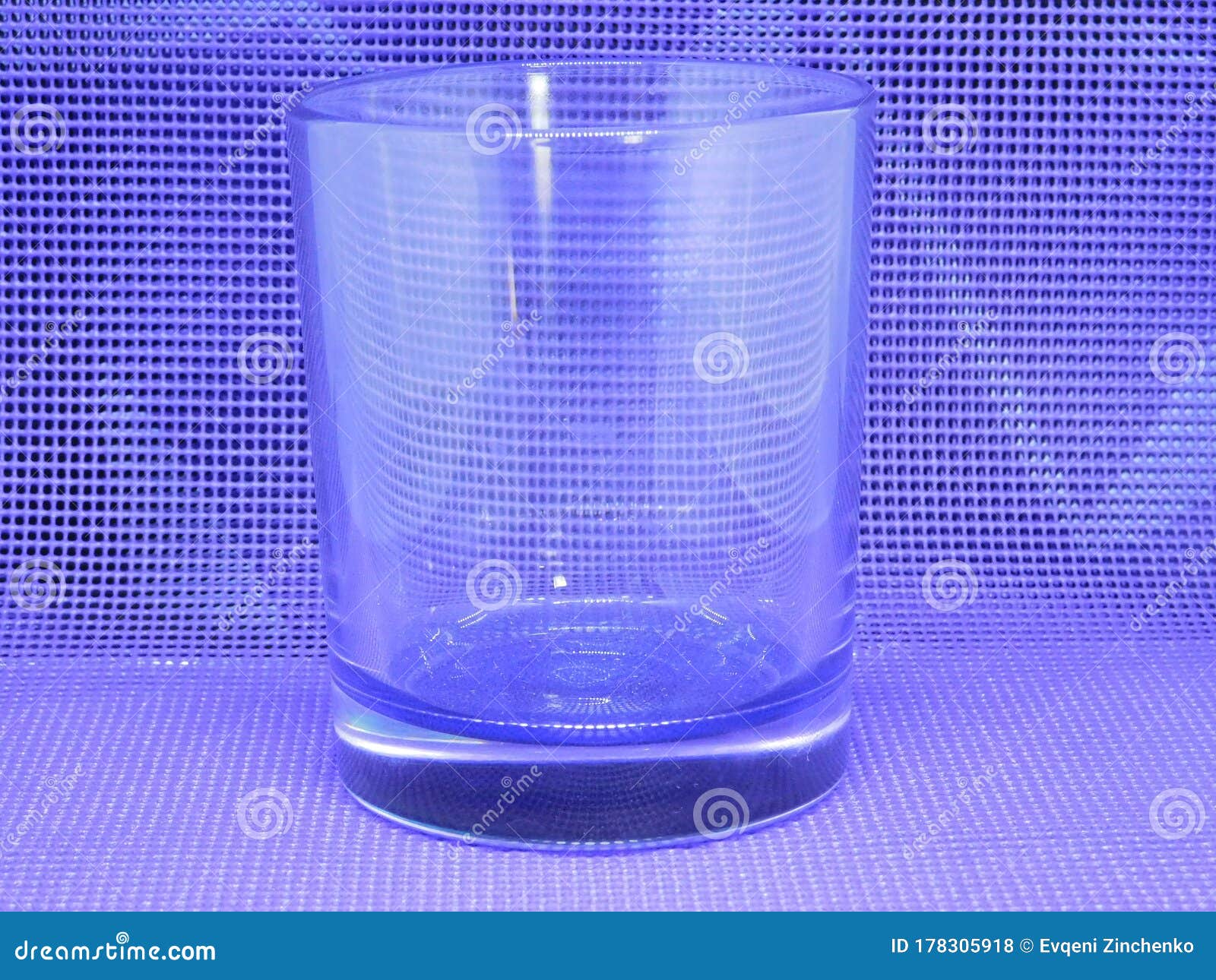 Blue glass Cup stock photo. Image of purple, foil, glass 178305918