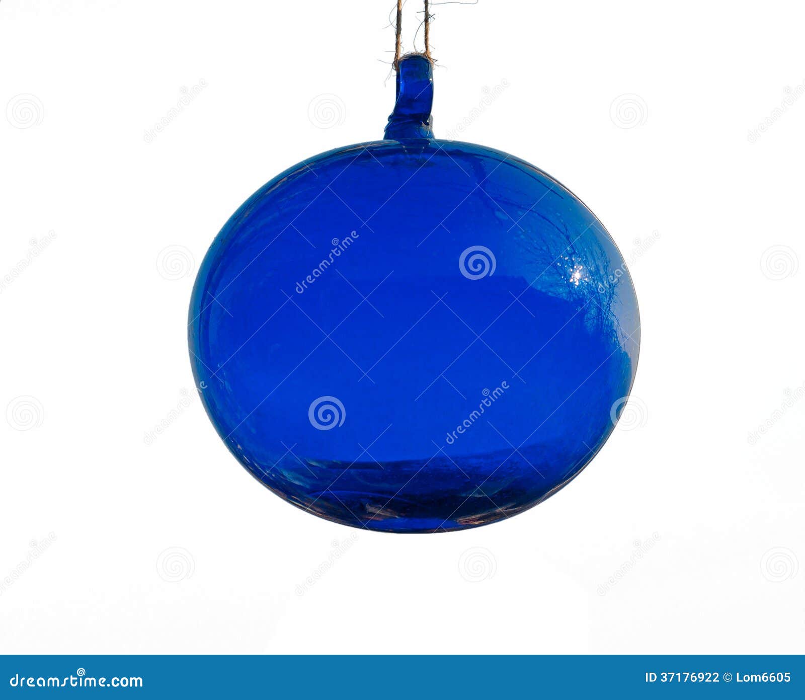 Blue glass globe stock photo. Image of glass, isolated 37176922