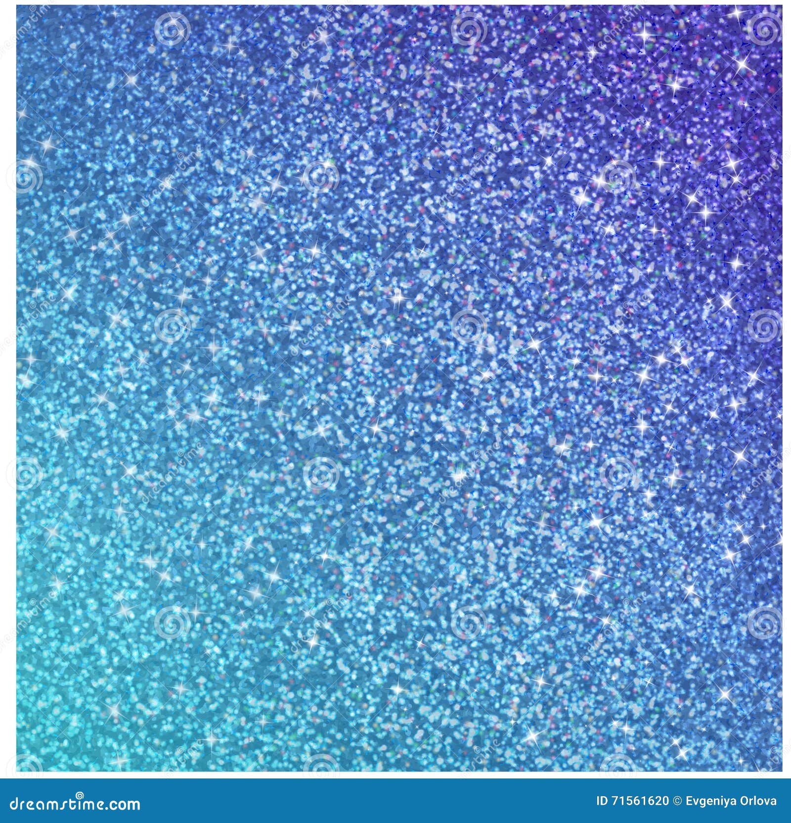 Blue Glitter Background, Shiny Texture Stock Vector Illustration of