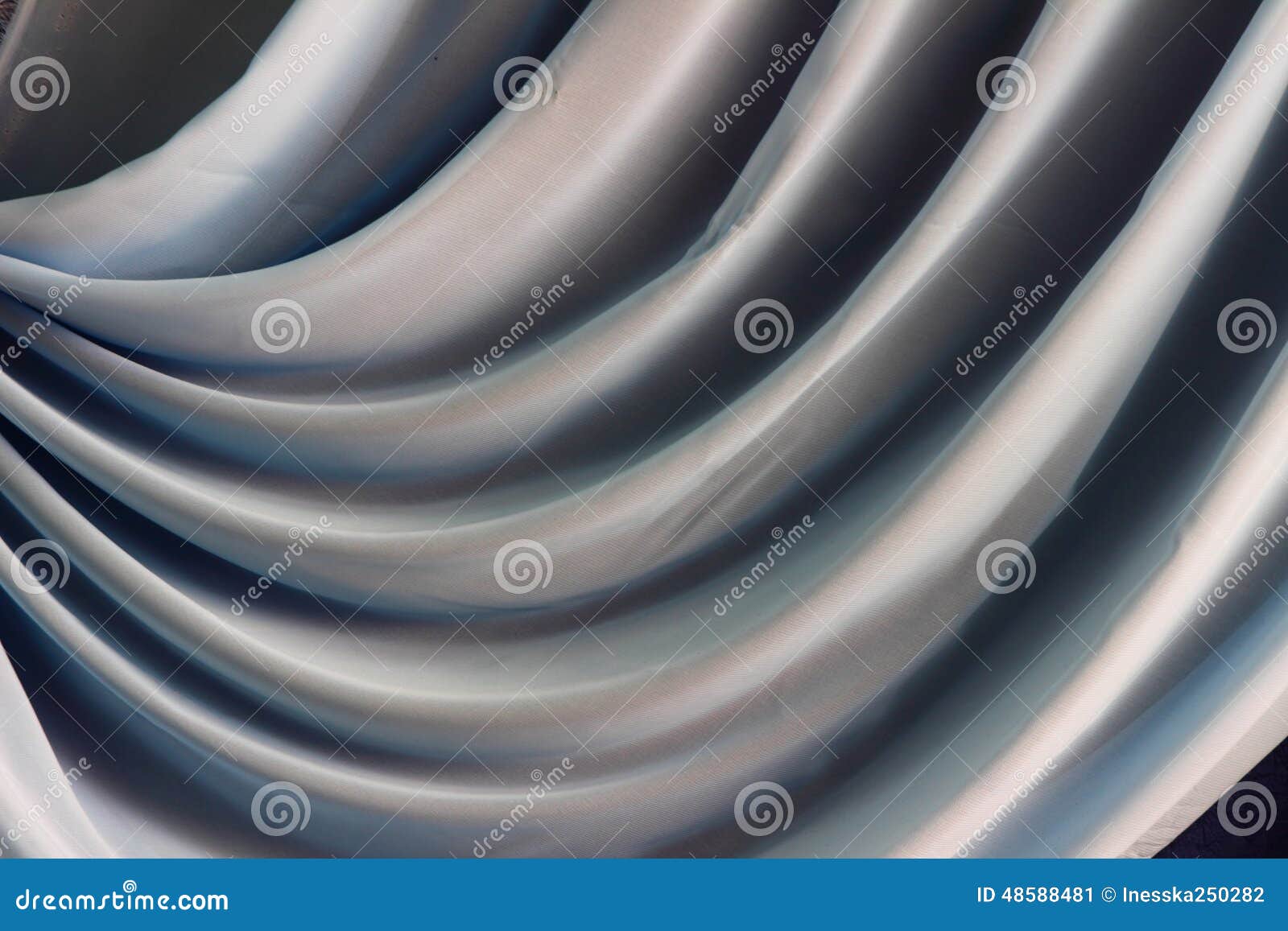 Blue-gray fabric stock image. Image of wave, decorative - 48588481