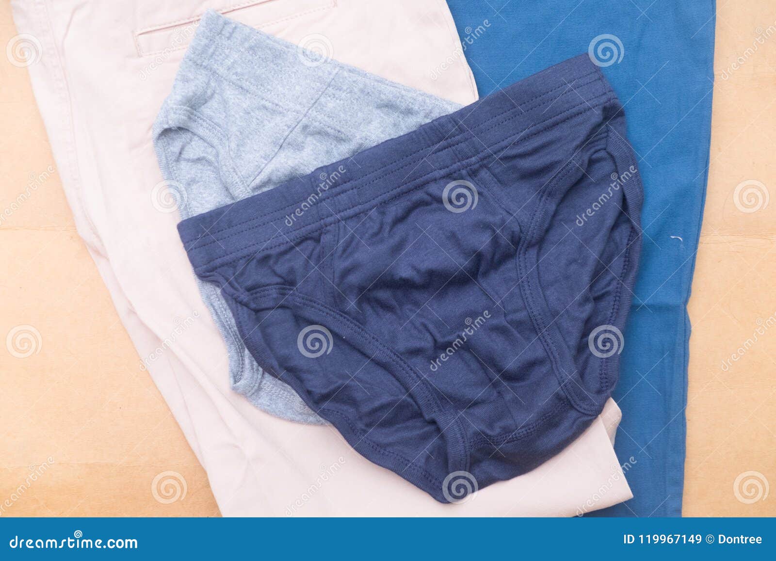 Blue and Gray of Male Underwear Stock Image - Image of fashion, shorts ...