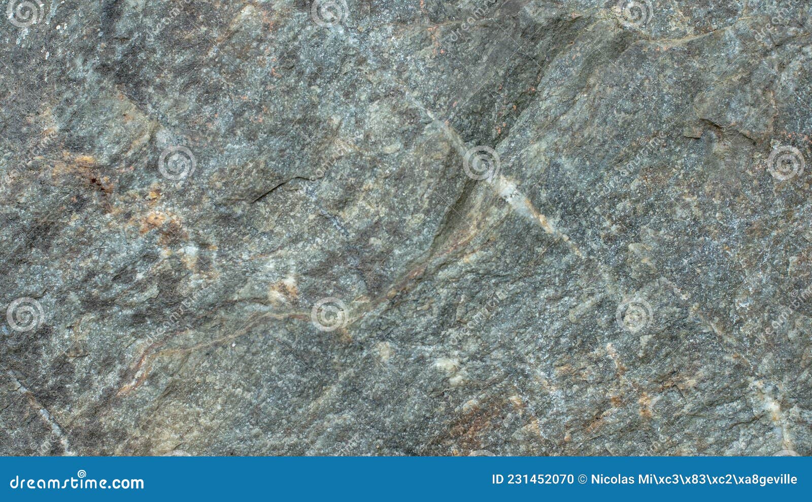 Blue Gray Stone Texture for Background, Wallpaper, Material Stock Photo