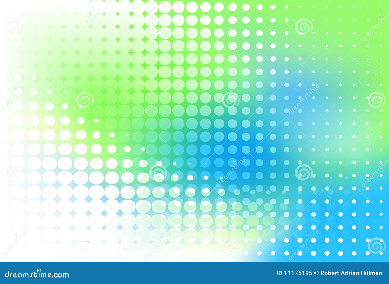 Blue green dots stock illustration. Illustration of abstract 11175195