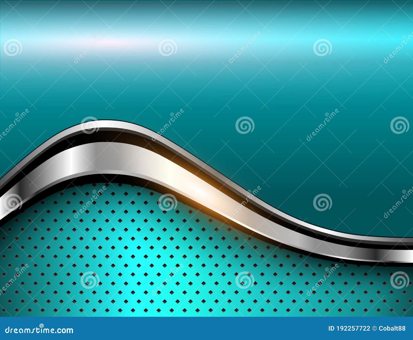 Blue Green Metallic Background Stock Vector Illustration of iron
