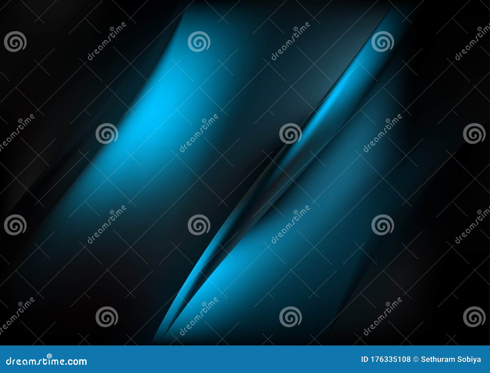 Blue Green Soft Background Vector Illustration Design Stock Vector