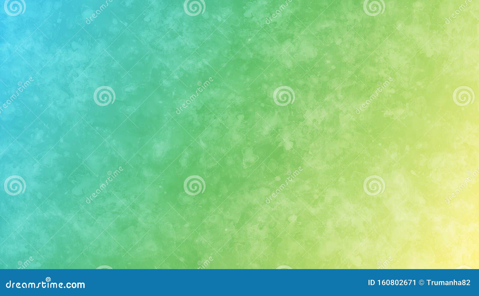blue, green and yellow gradient background with grunge watercolor texture