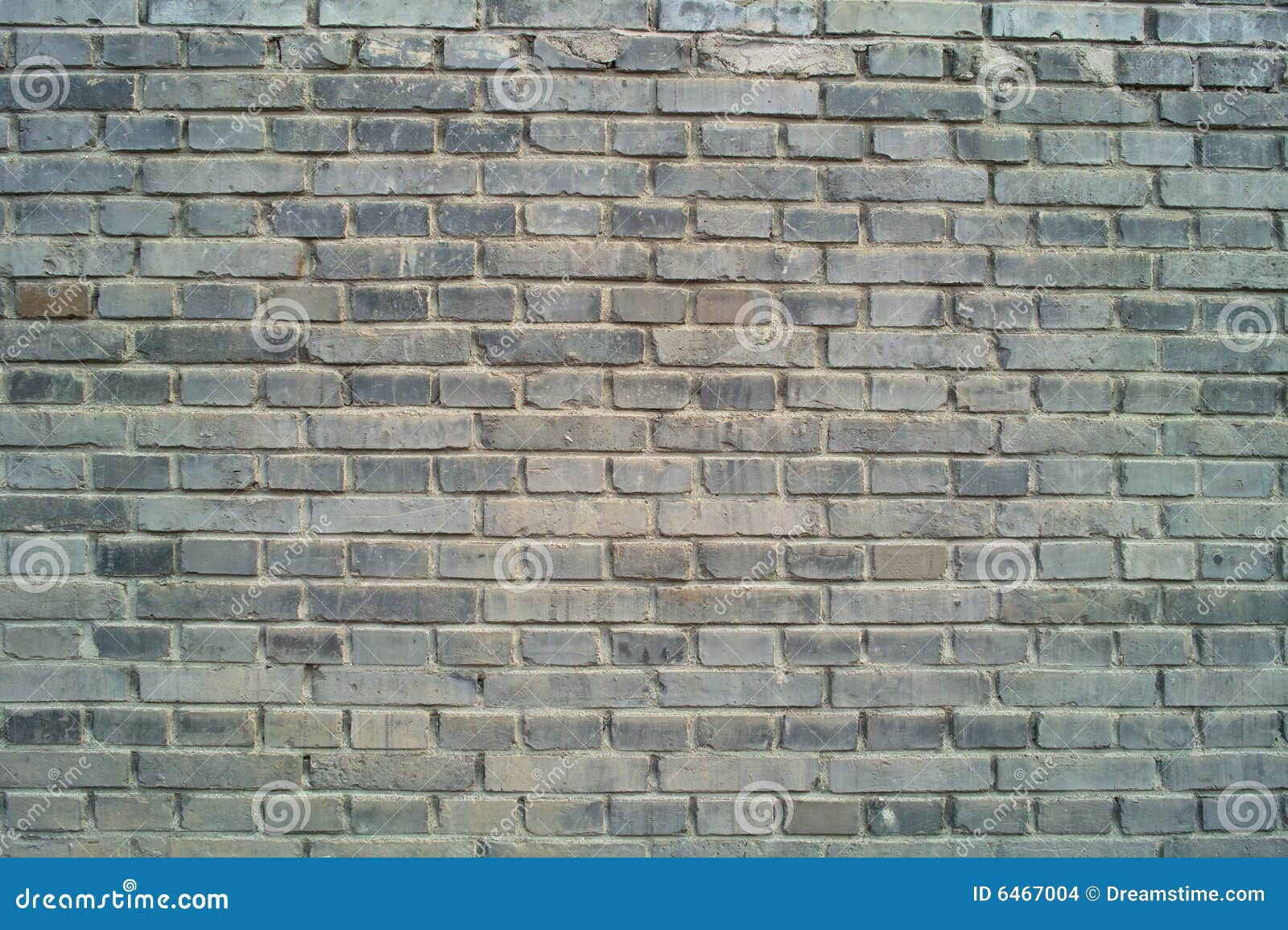 Blue Grey Brick Wall stock photo. Image of masonry, brick 6467004