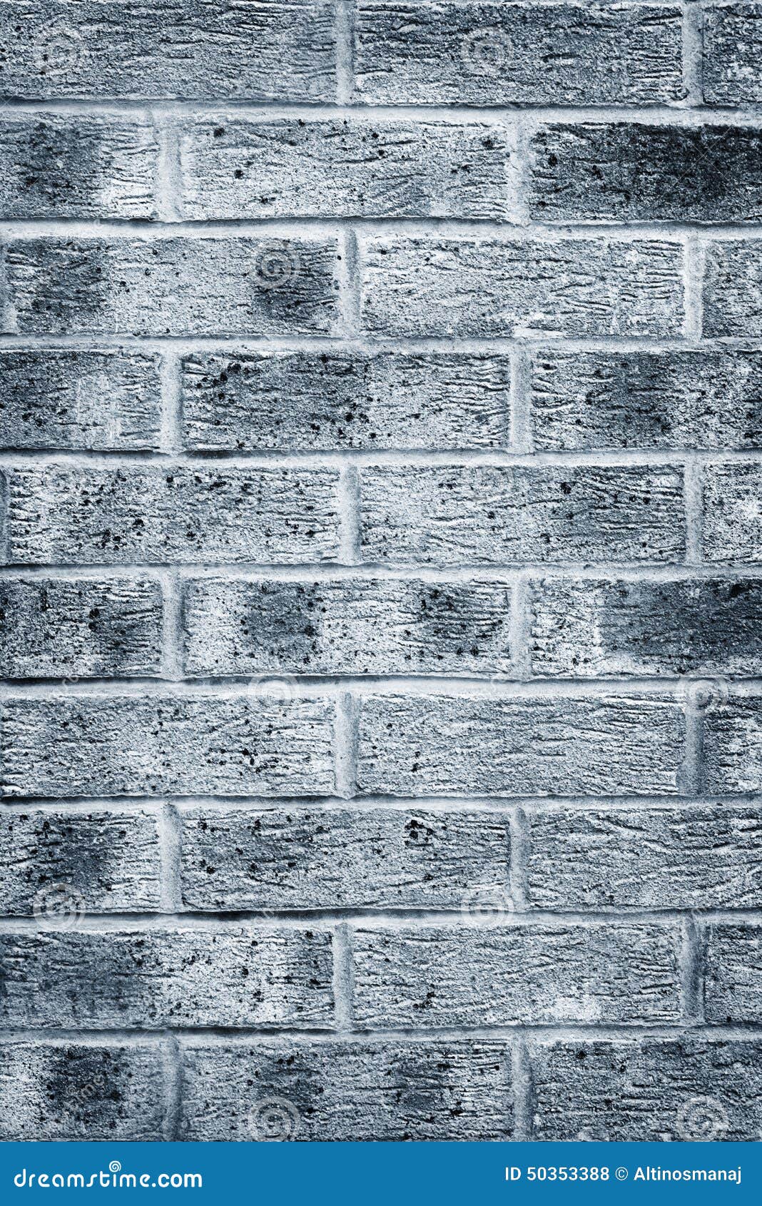Blue Grey Brick Wall Texture and Background Stock Photo Image of