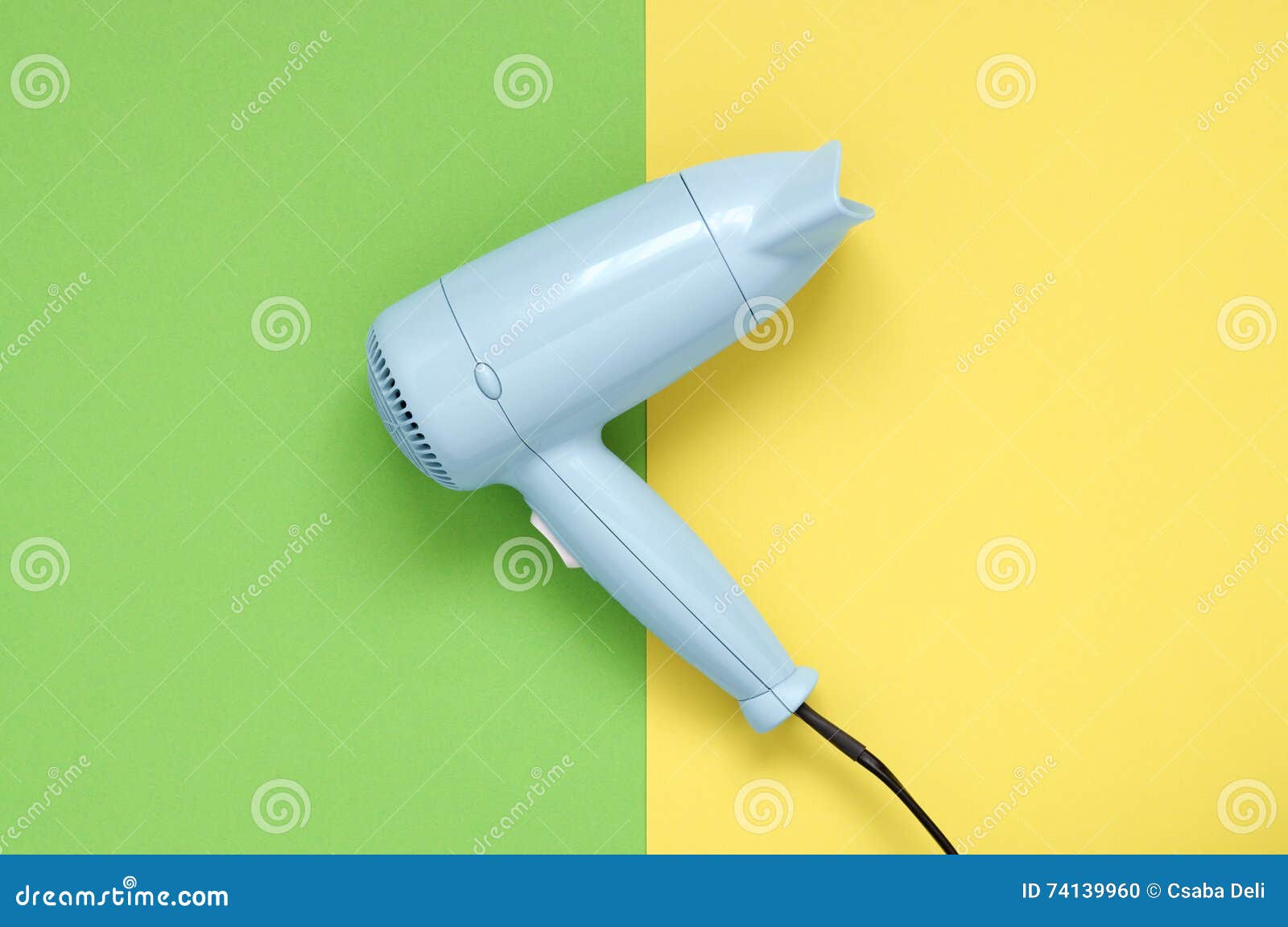Blue Hair Dryer with Sparkle - wide 8
