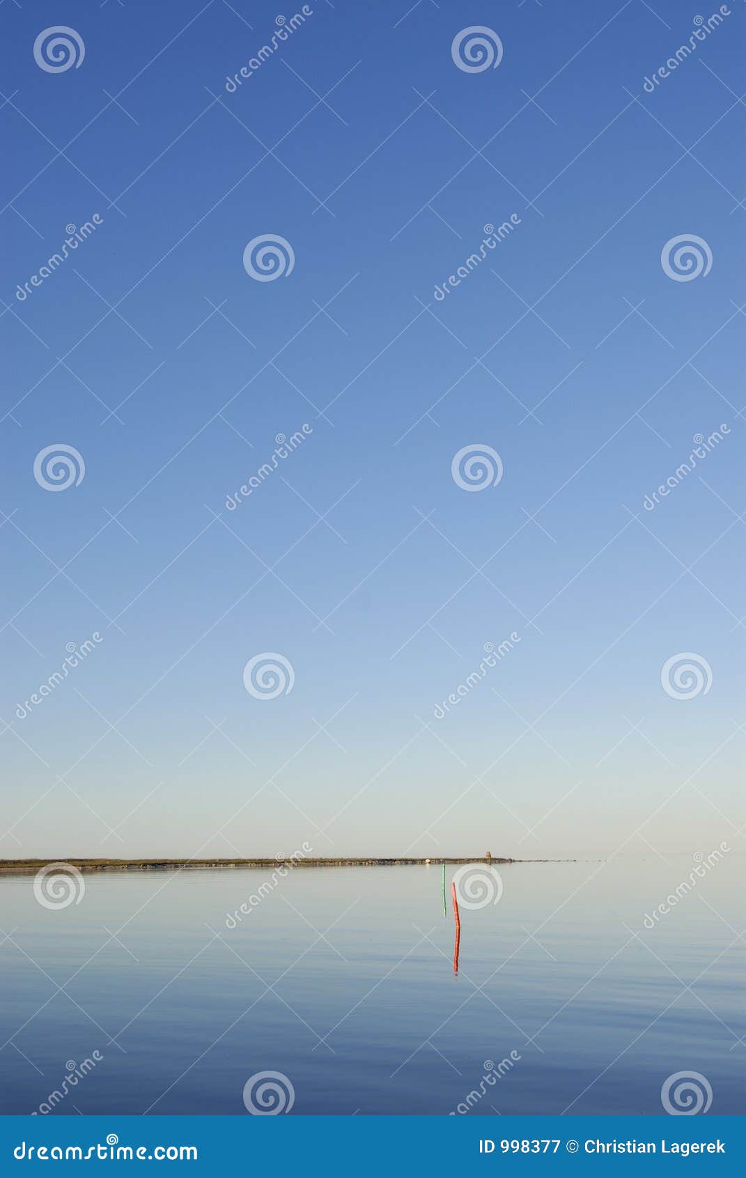 Blue harmony stock image. Image of panorama, calm, sunset - 998377