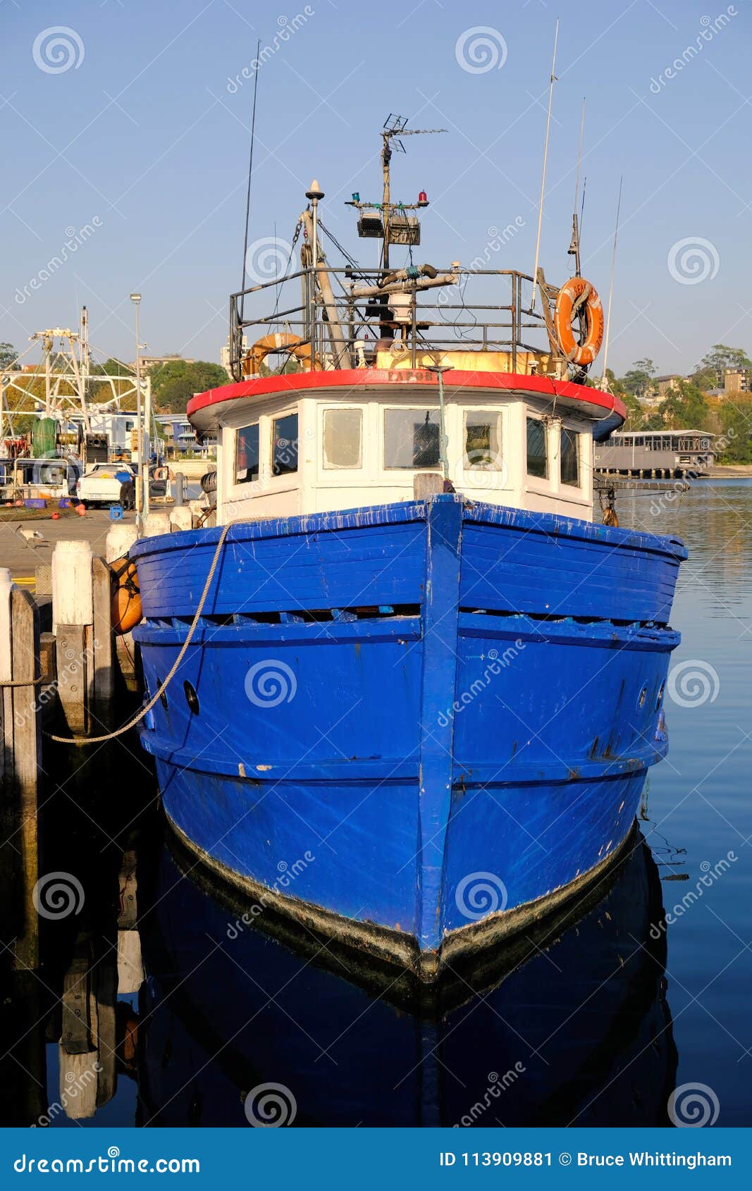 Deep Sea Fishing Trawler, Sydney Harbour, Australia 