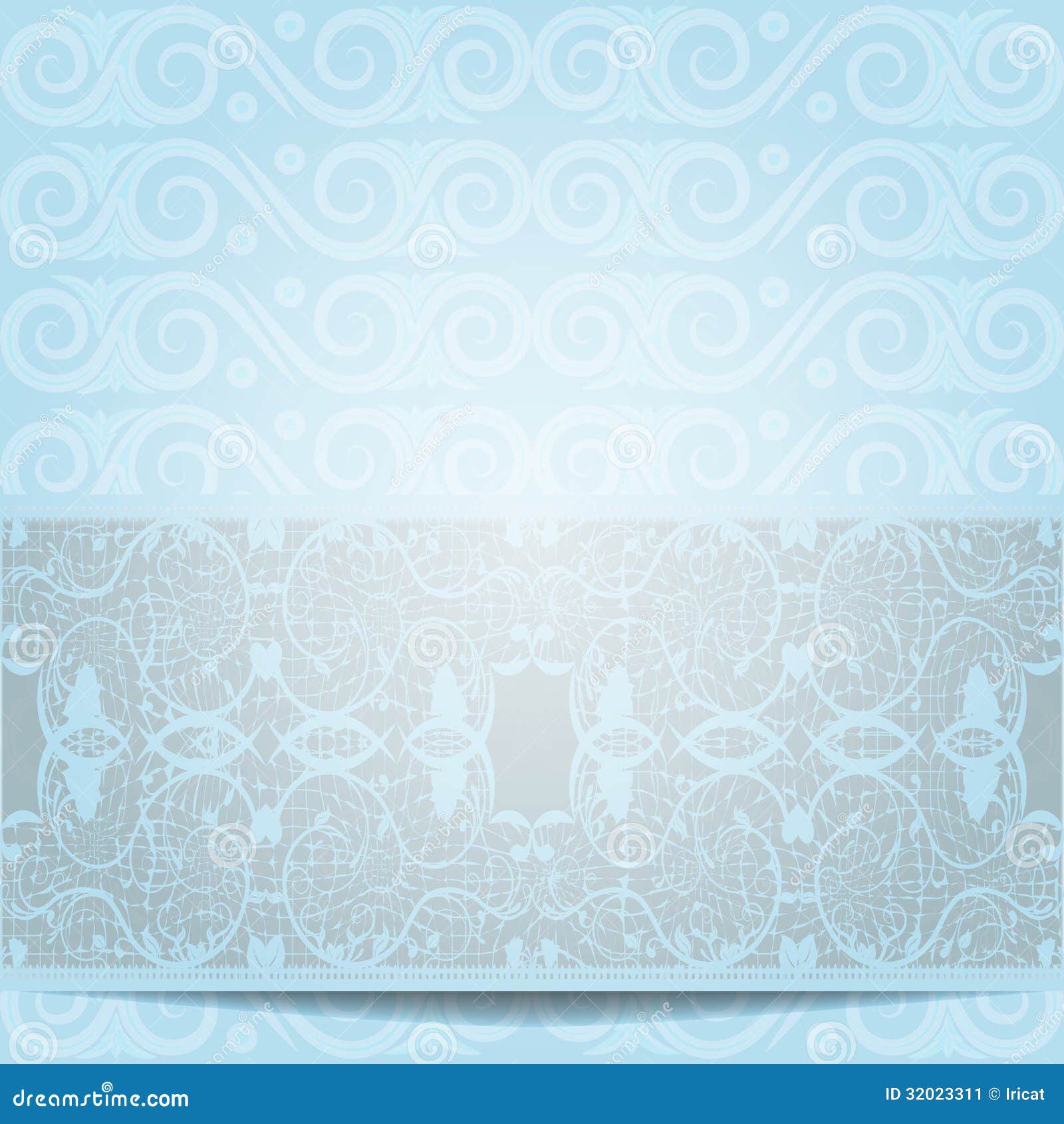 Blue invitation stock vector. Illustration of design - 32023311