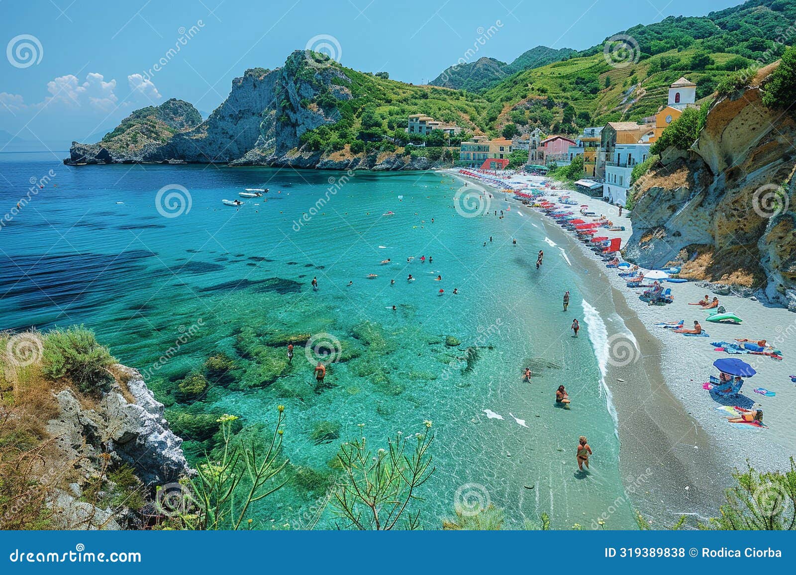 the blue island of ischia in barano