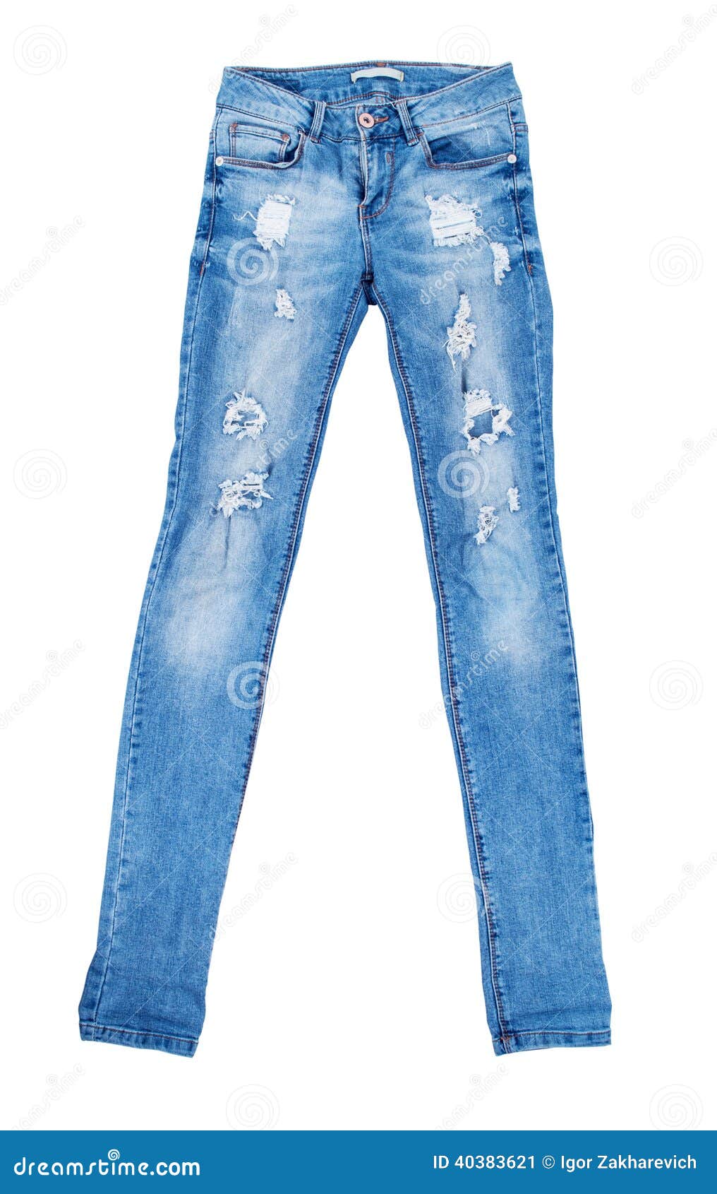 Blue Jeans stock image. Image of pants, tapered, women - 40383621