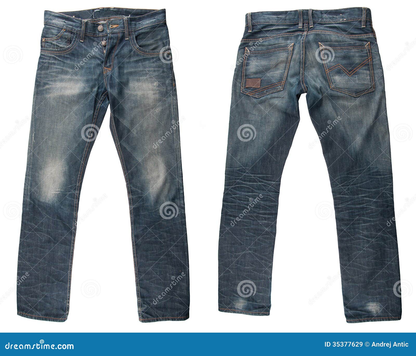 Blue jeans stock image. Image of iconic, jeans, denim - 35377629