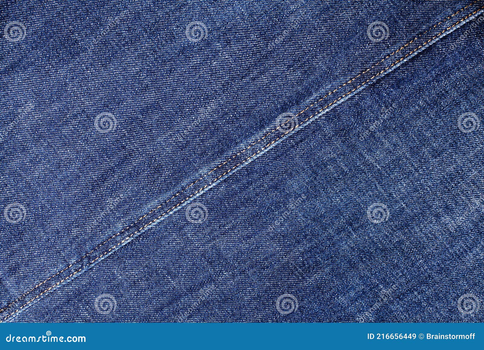 Blue Jeans Texture, Diagonal Seam Closeup, Thread Stitch Line, Jean ...
