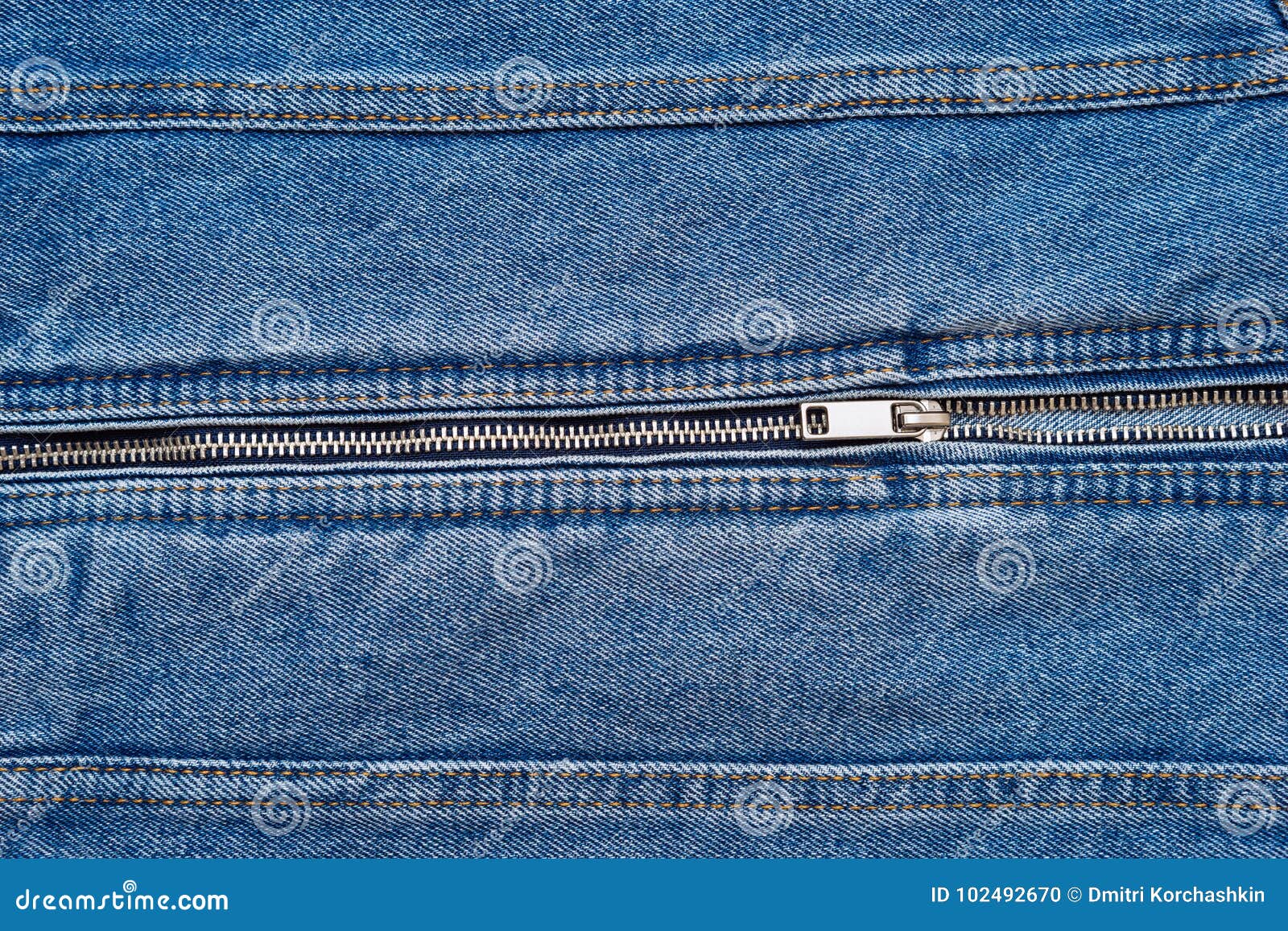 Jeans with a zipper stock photo. Image of close, detail - 102492670