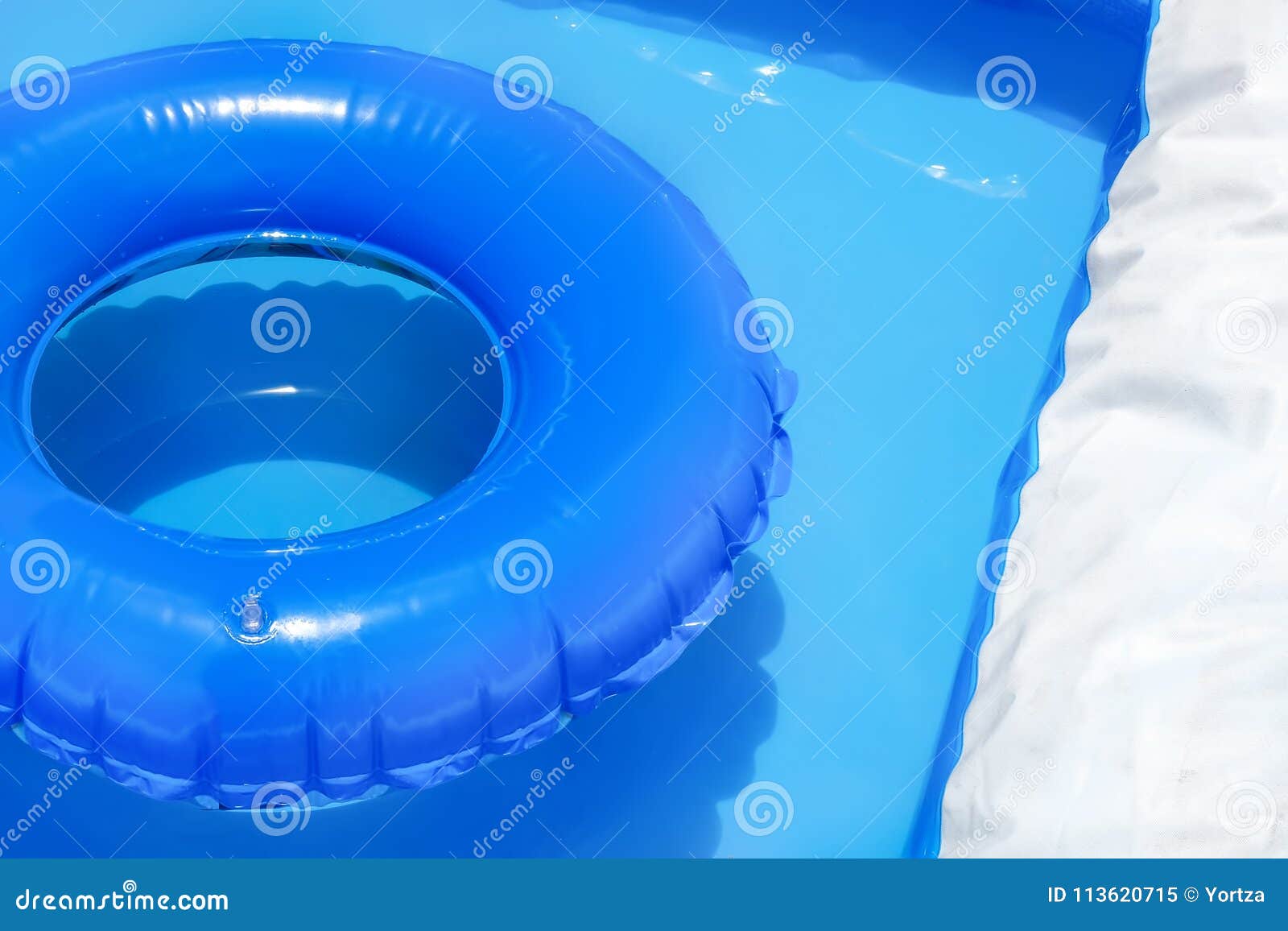 Pool ring stock image. Image of play, resort, floating 113620715