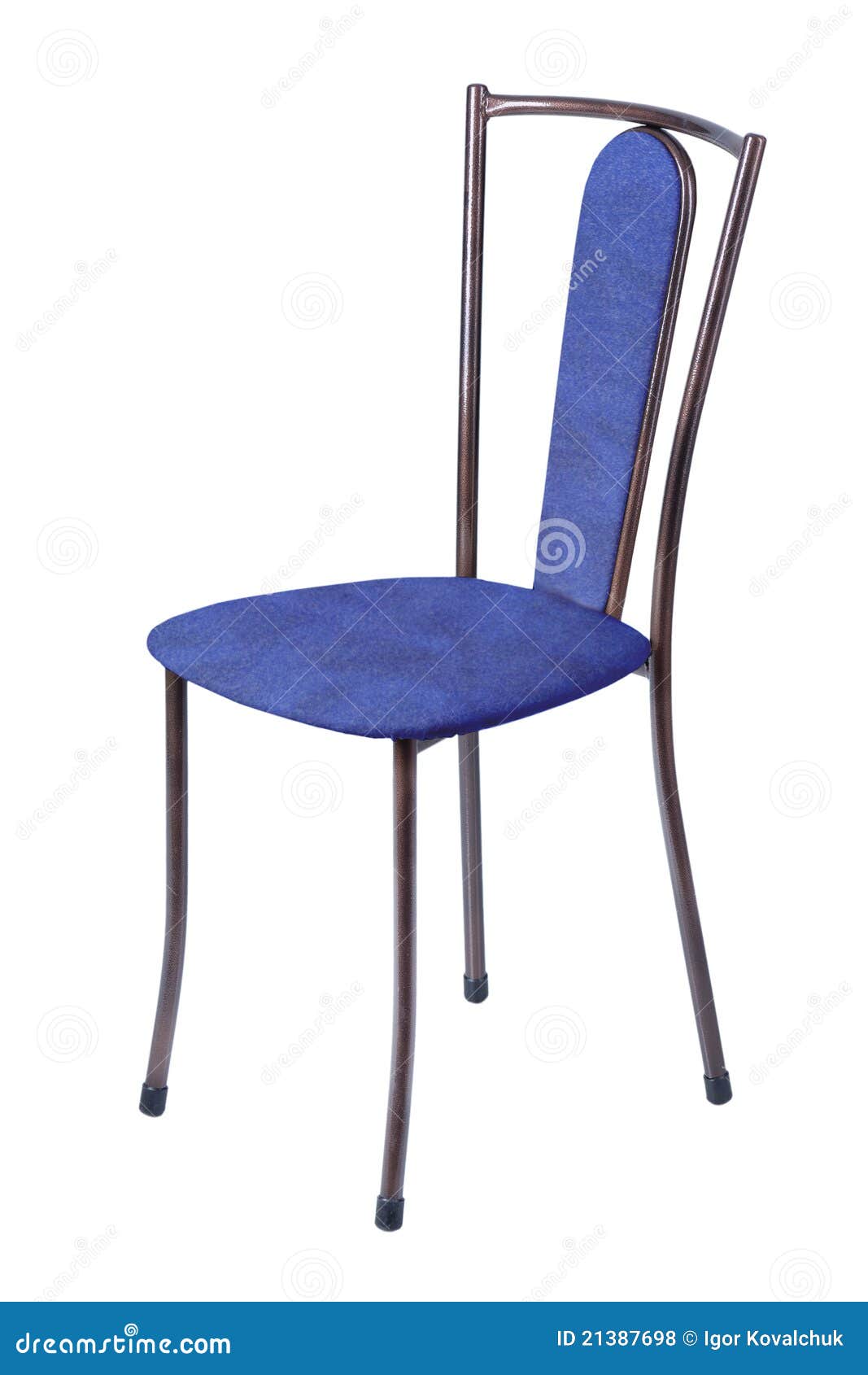 Blue kitchen chair stock photo. Image of craft, basic 21387698