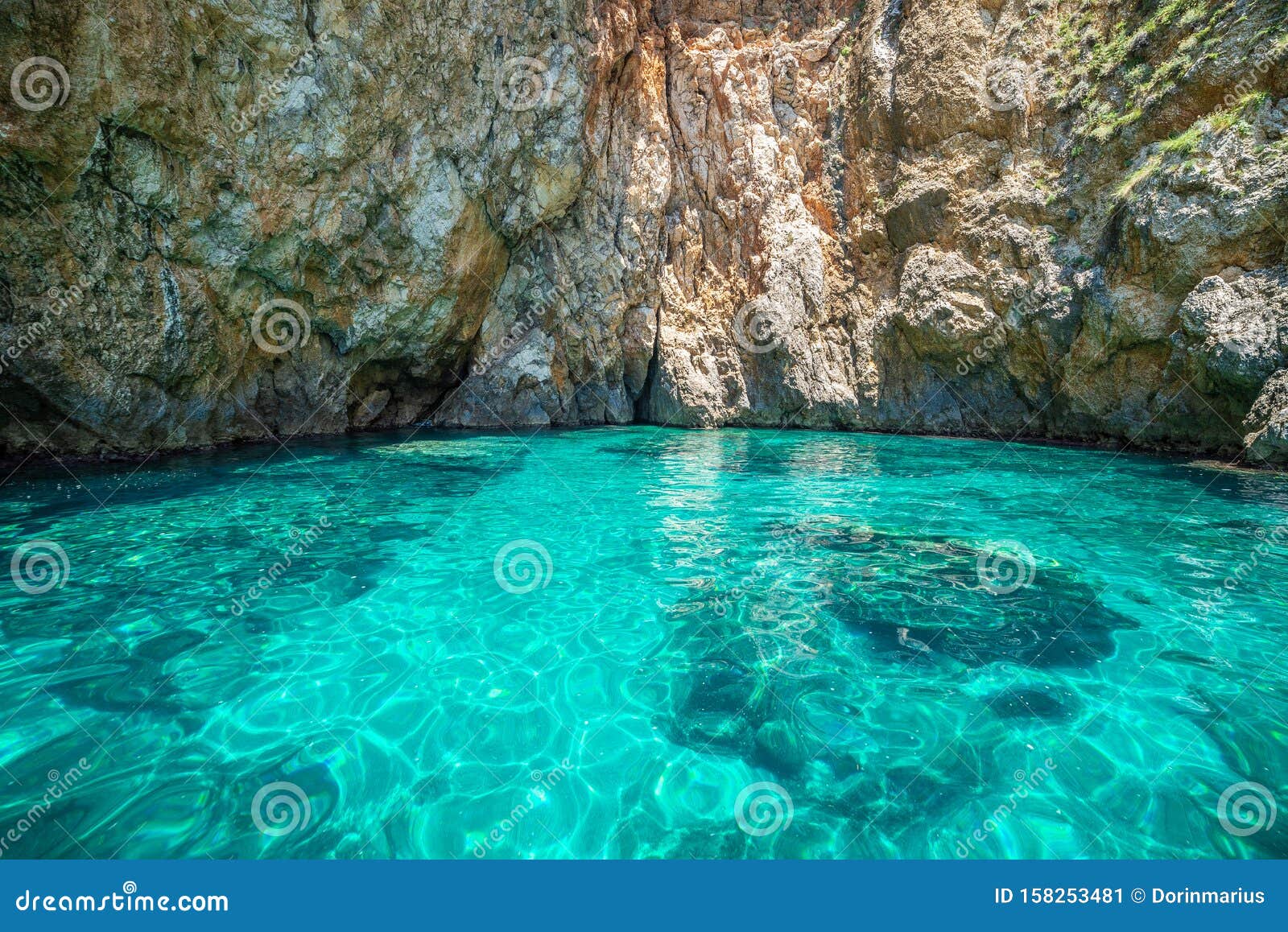 blue lagoon of corfu