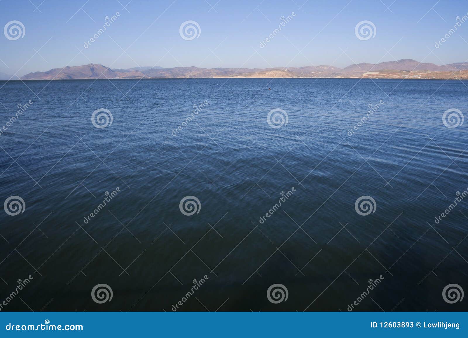 blue lake waters