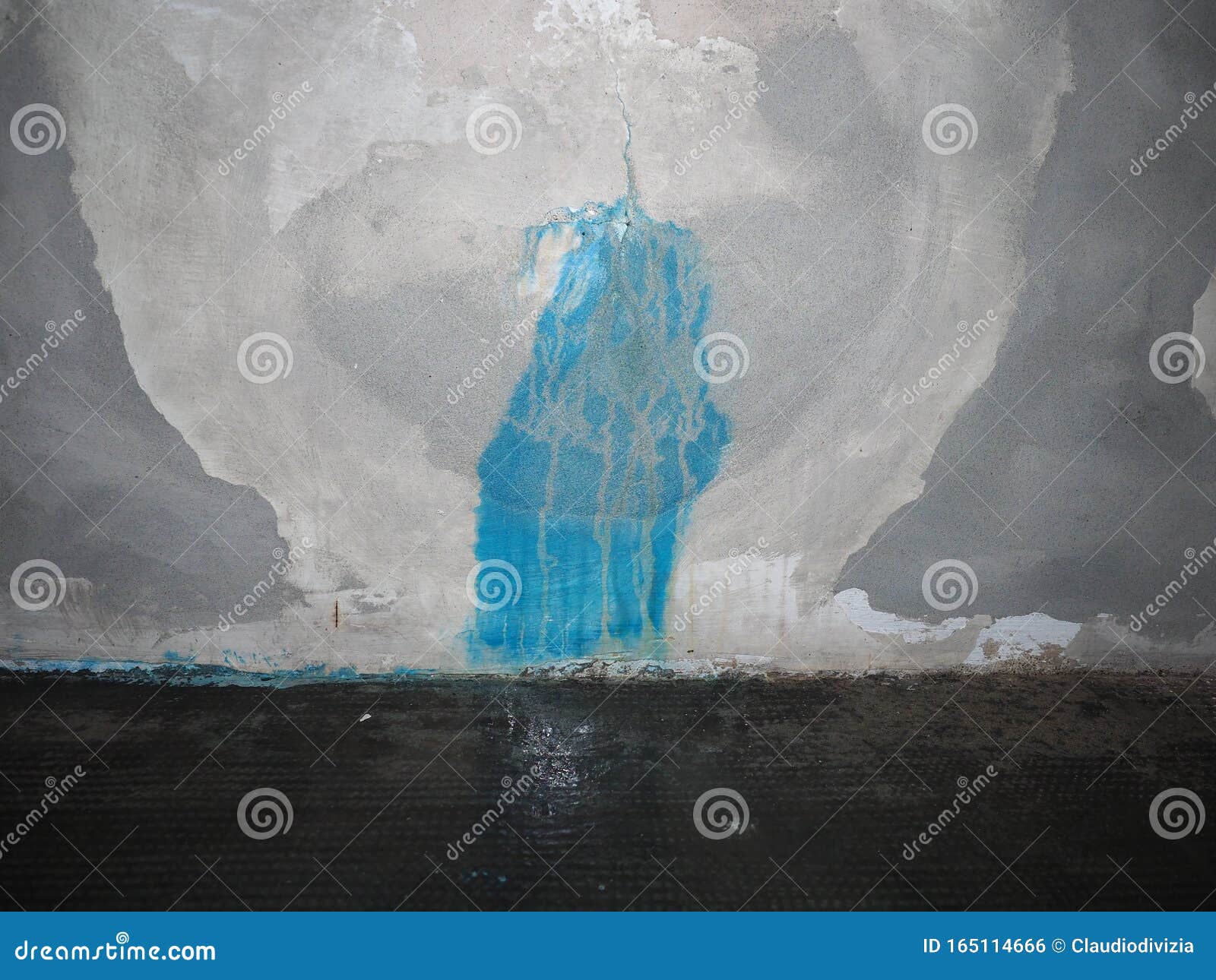 blue leak detecting fluid