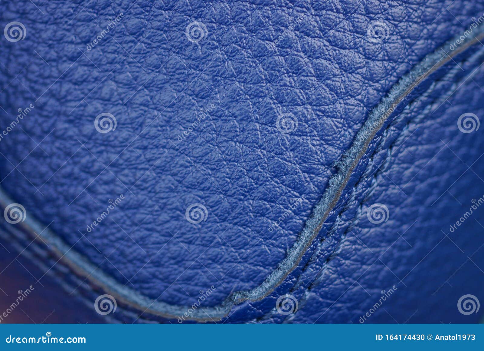 Blue Leather Texture on the Shoe Stock Photo - Image of abstract, color ...