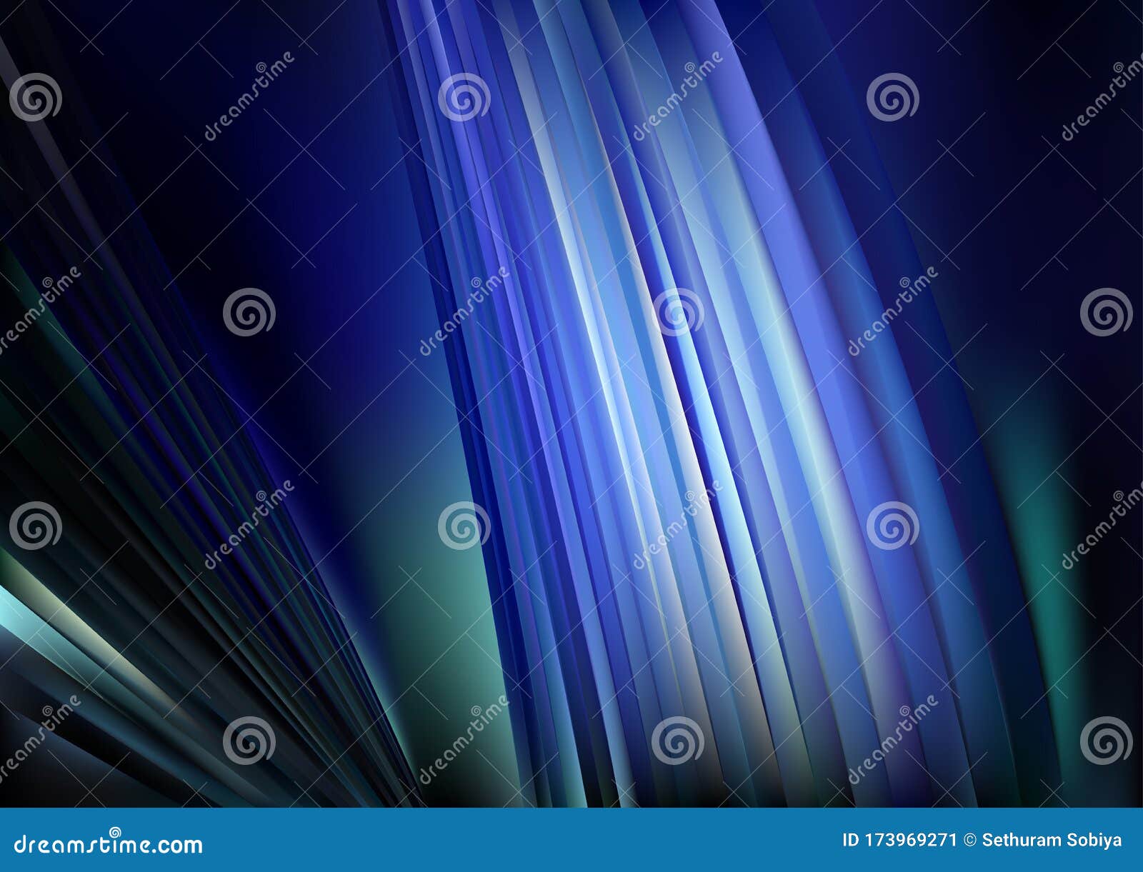 Blue Light Concept Background Vector Illustration Design Stock Vector Illustration of colorful