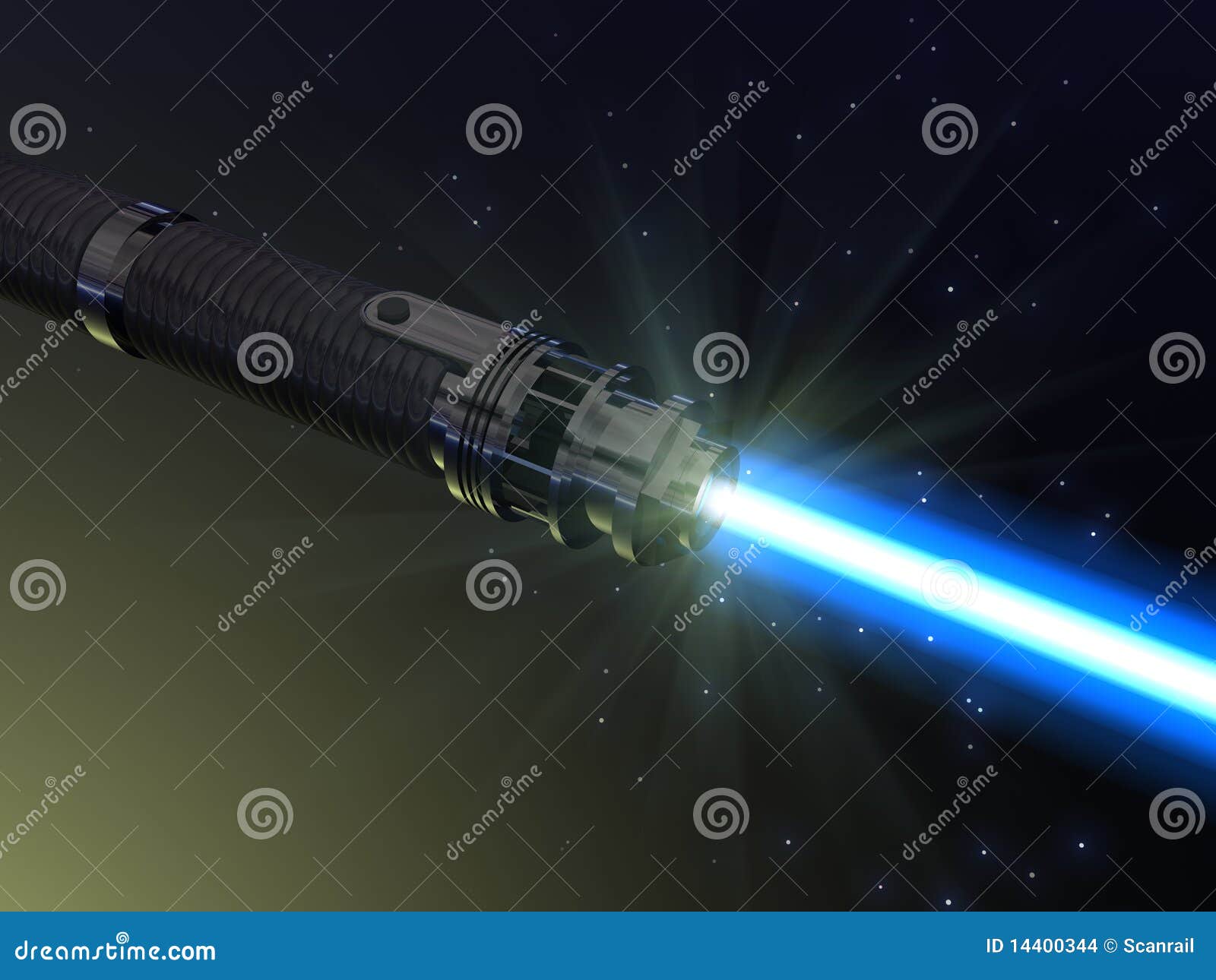 blue light saber